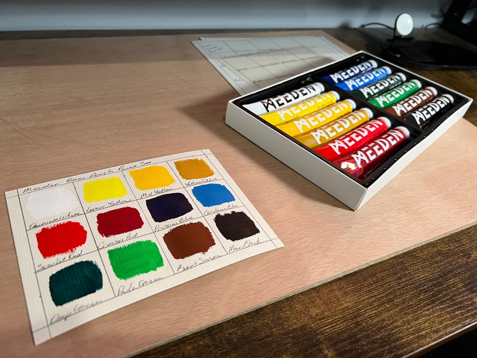 MEEDEN 141PCS Art Supplies Set: All-in-one Painting Kit with French Easel customer photo 1