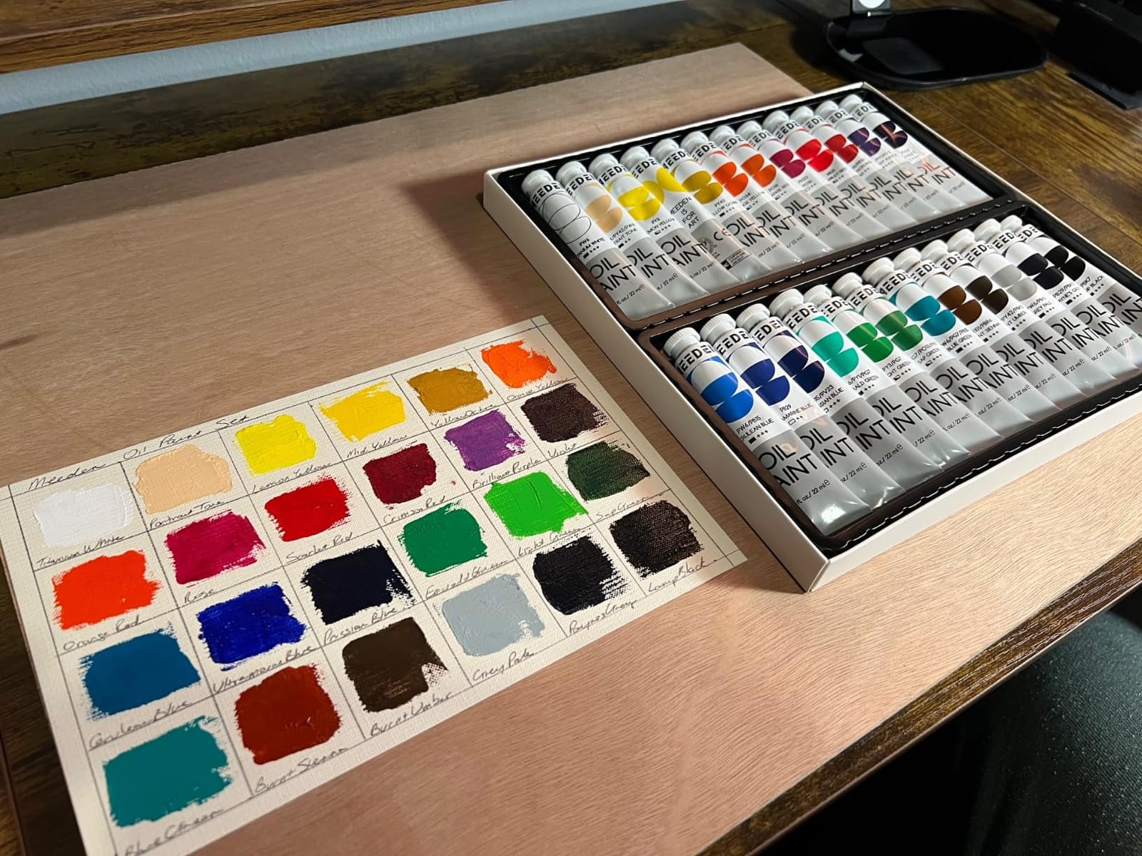 MEEDEN 141PCS Art Supplies Set: All-in-one Painting Kit with French Easel customer photo 2