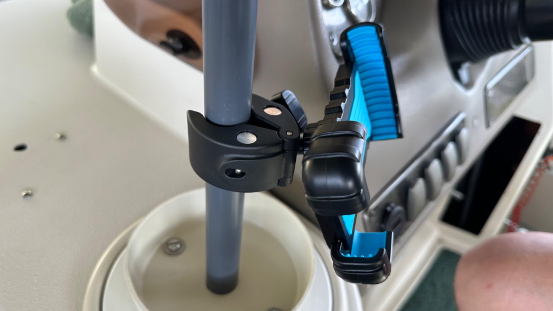 Lycan Series Marine Boat Helm Rail Tablet Smartphone Pole bar Holder Mount customer photo 1