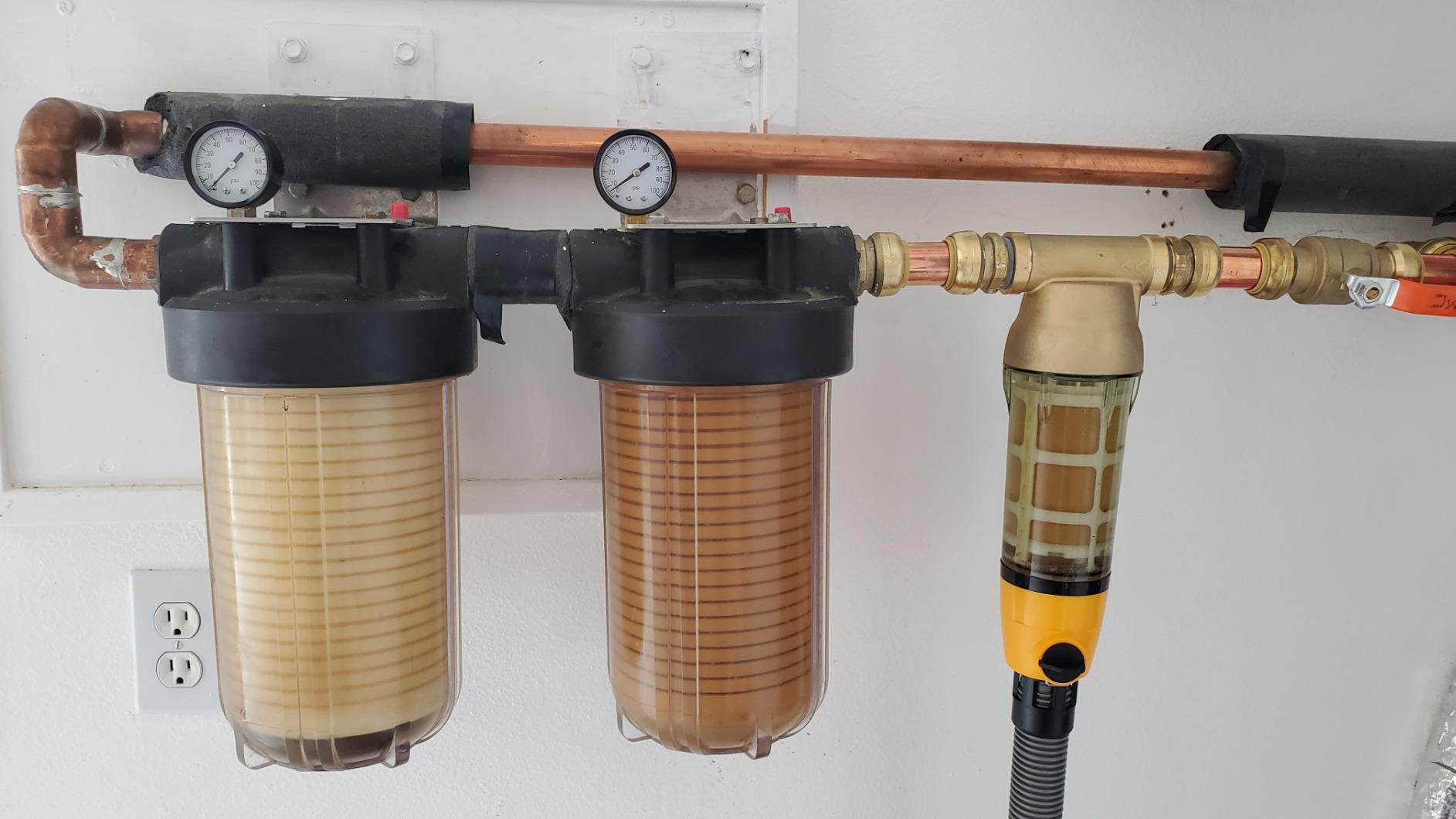 iSpring WSP50ARB Big Spin Down Sediment Filter, Sediment Buster, 50 Micron customer photo 2