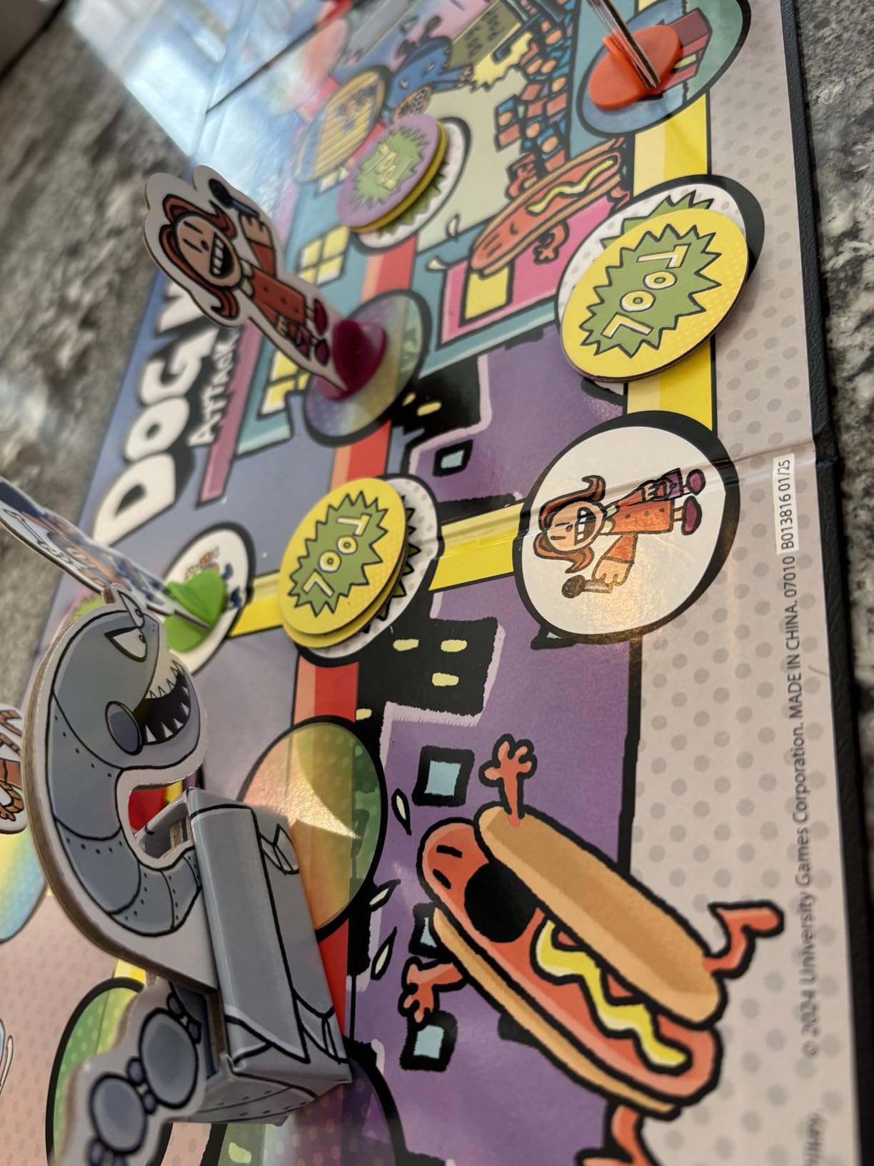 Dog Man Attack of the Fleas Cooperative Board Game, Ages 6+, 2-6 Players customer photo 2
