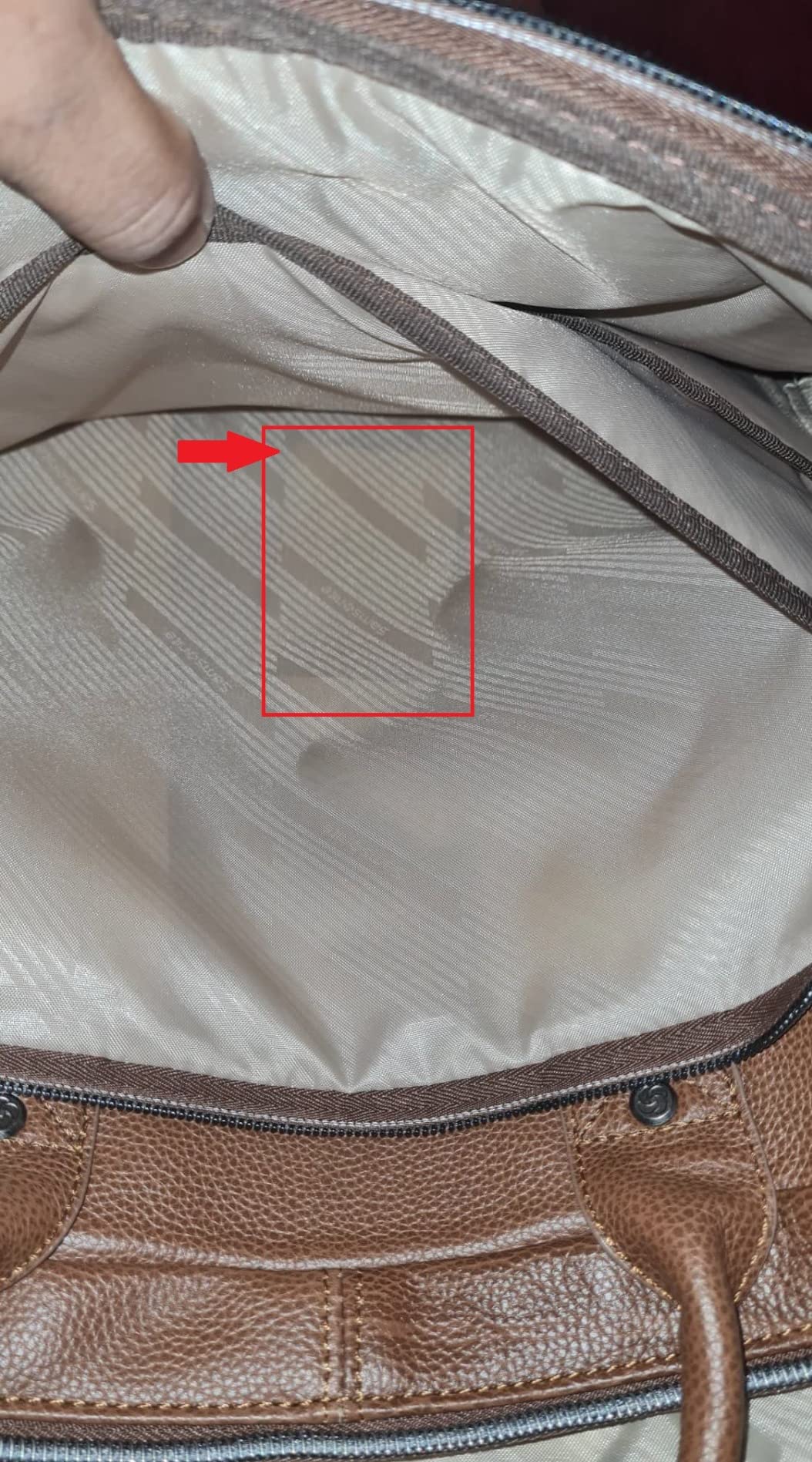 Samsonite Classic Leather Toploader Briefcase customer photo 1
