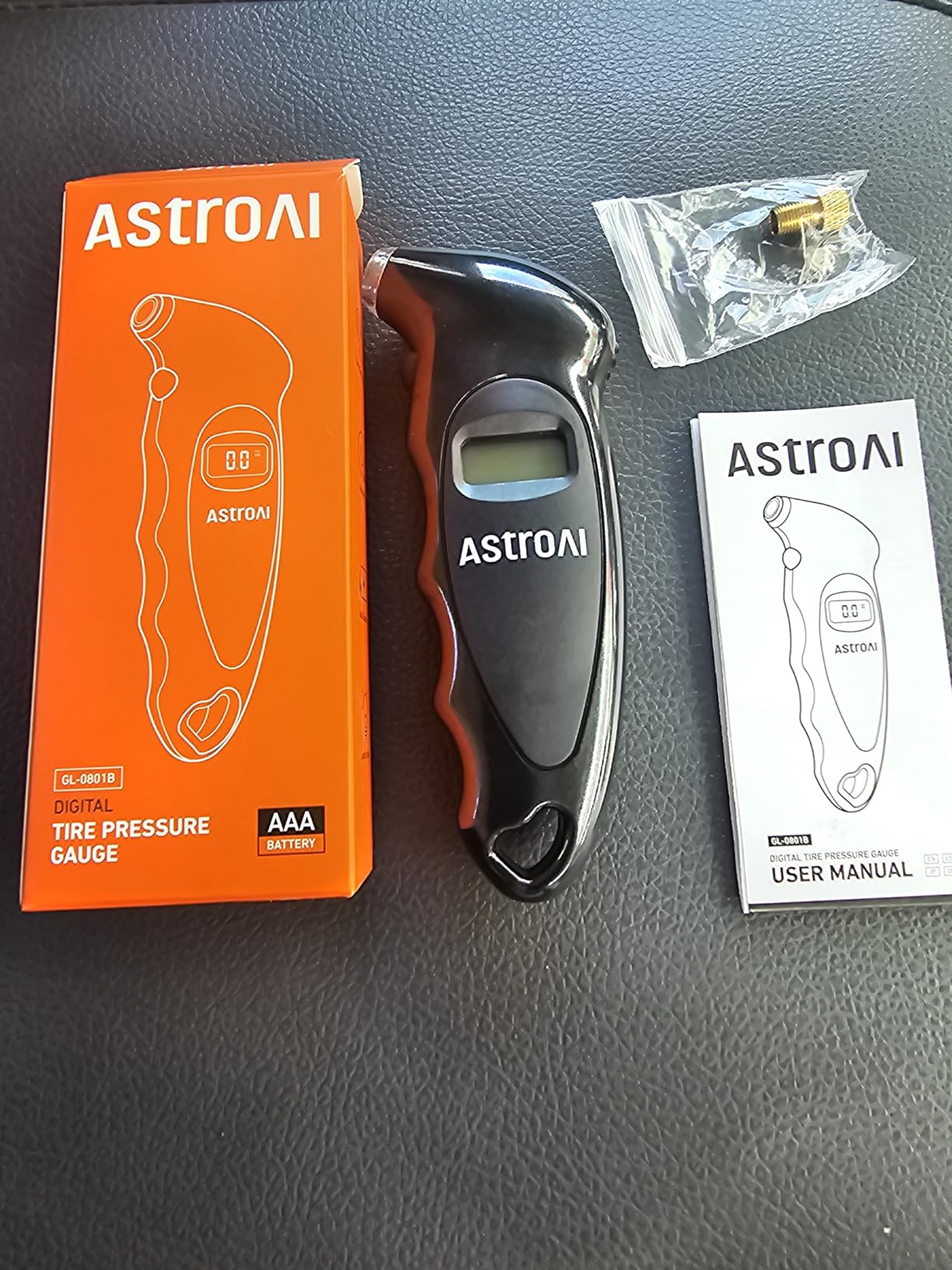 AstroAI Digital Tire Pressure Gauge 200PSI for Car, Truck, SUV, Motorcycle customer photo 1