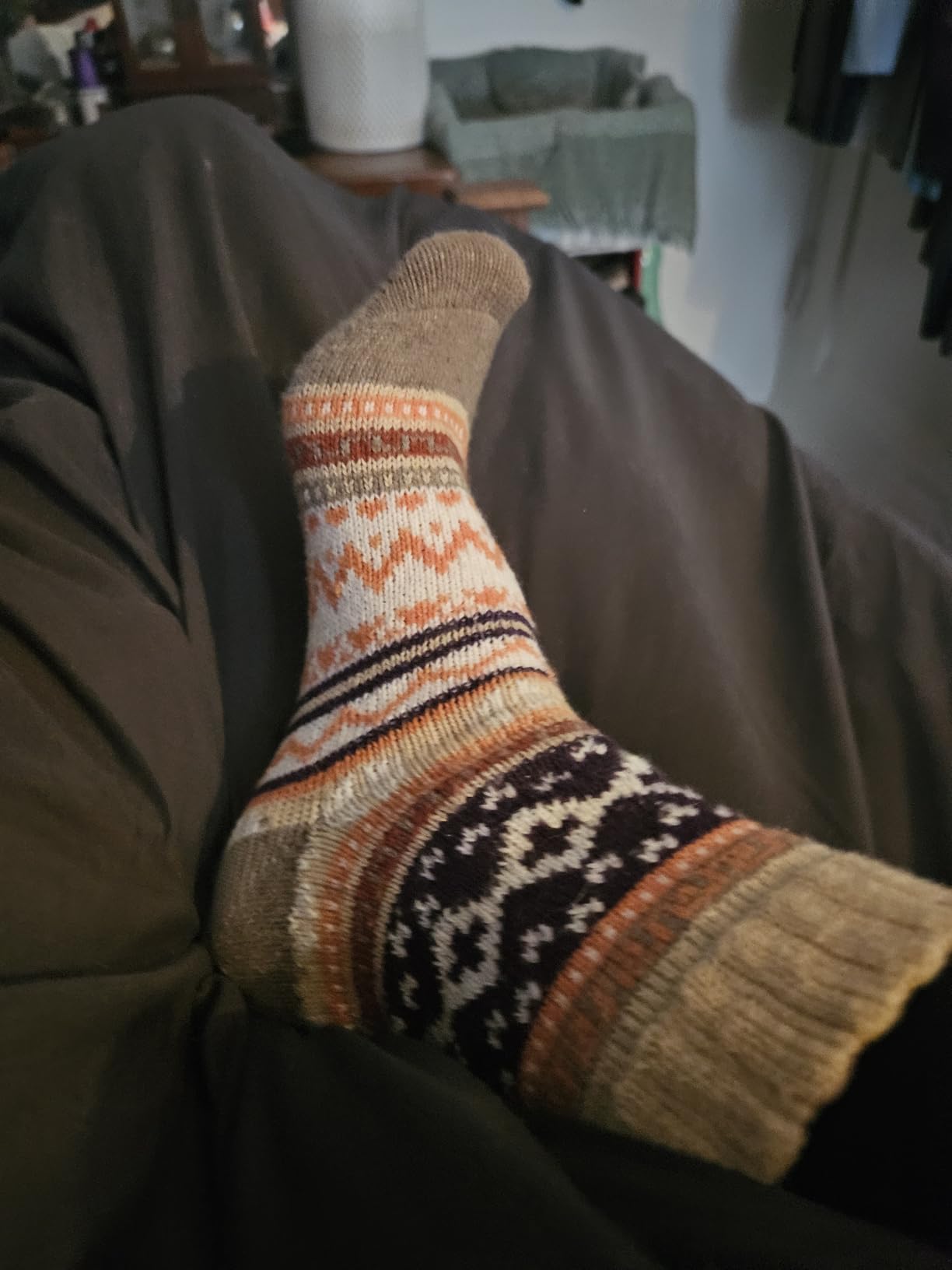 FYC Socks for Women Winter Thick Warm Wool Socks Cozy Crew Christmas Gift customer photo 2