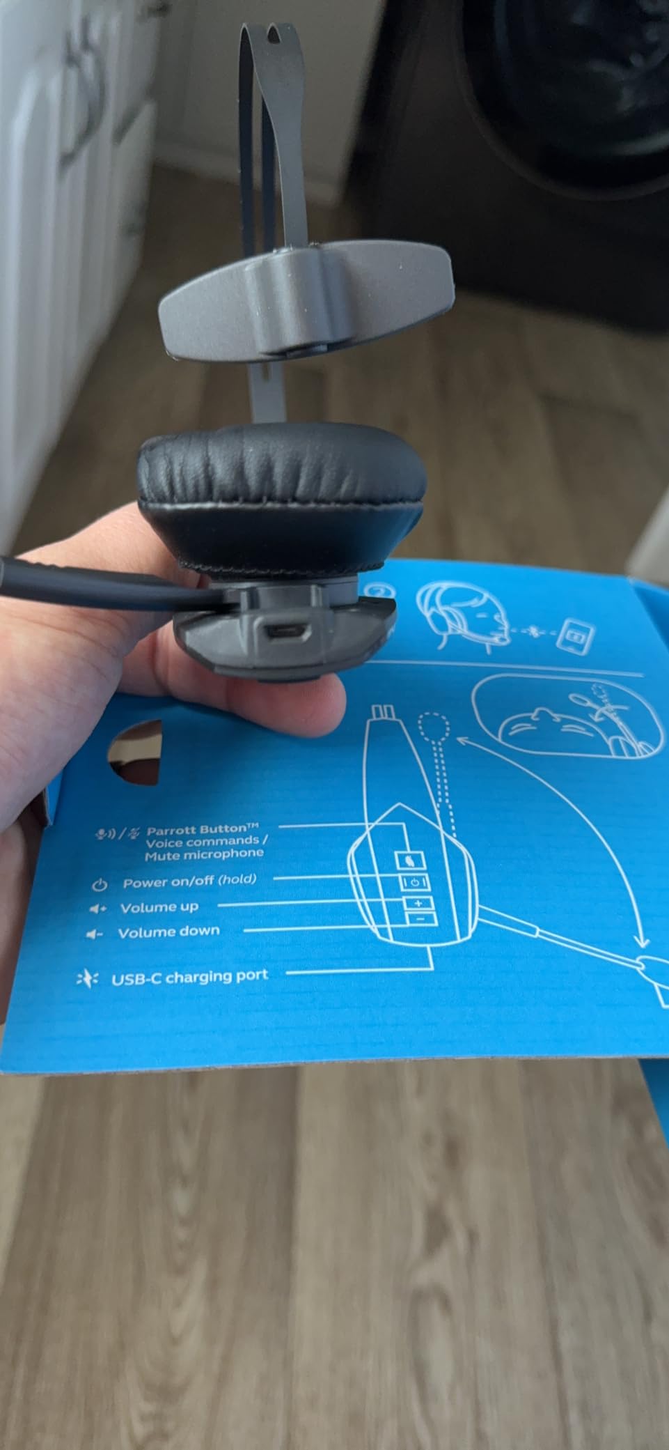 BlueParrott B350-XT Bluetooth Headset customer photo 1