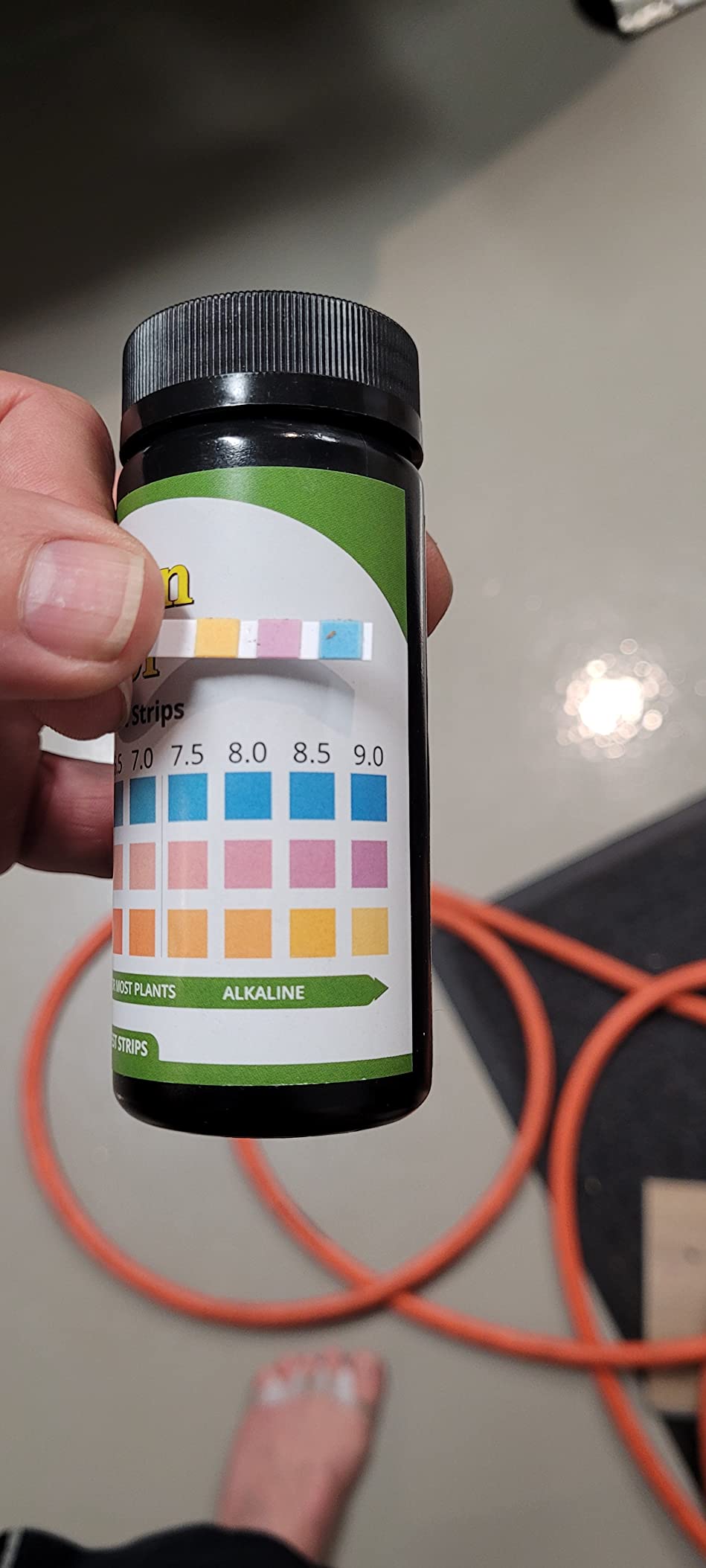 Garden Tutor Soil pH Test Kit – 100 Strips with AI-Powered Web Reader – Accurate Testing for Lawn, Garden & Compost – pH 3.5–9 customer photo 2