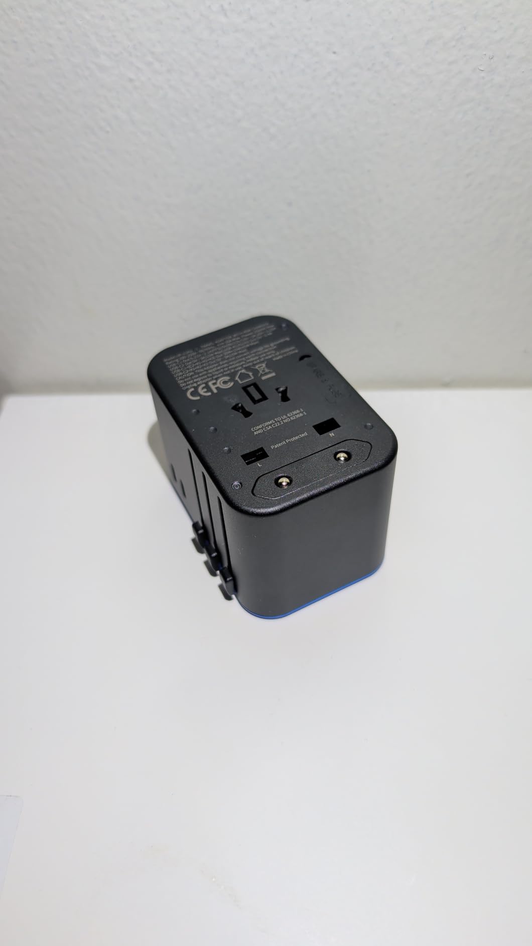Ceptics 45W Universal Travel Adapter w/ 3 USB-A, 2 USB-C & Universal Input customer photo 2