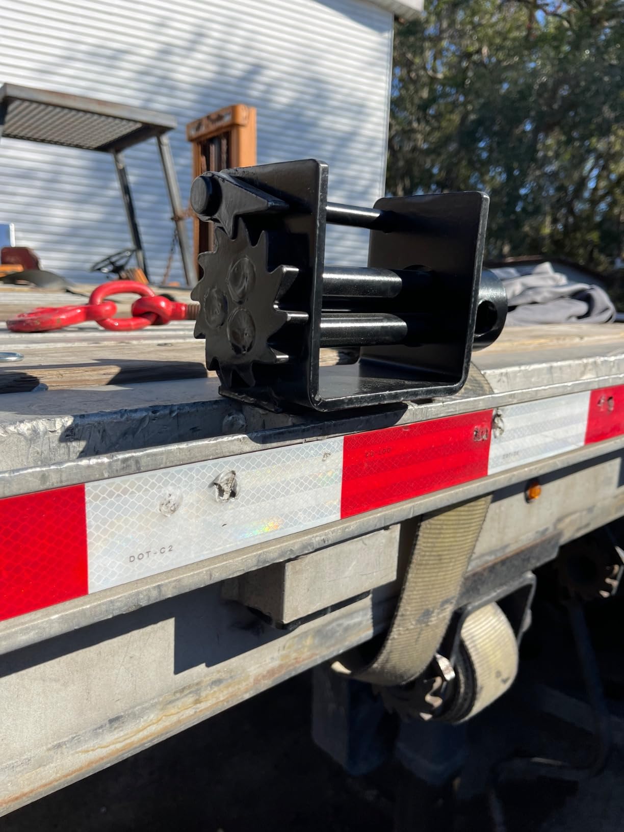 Mytee Products 4 Pack Trailer Stake Pocket Winch Flatbed Utility Capacity# 16200 lbs customer photo 2