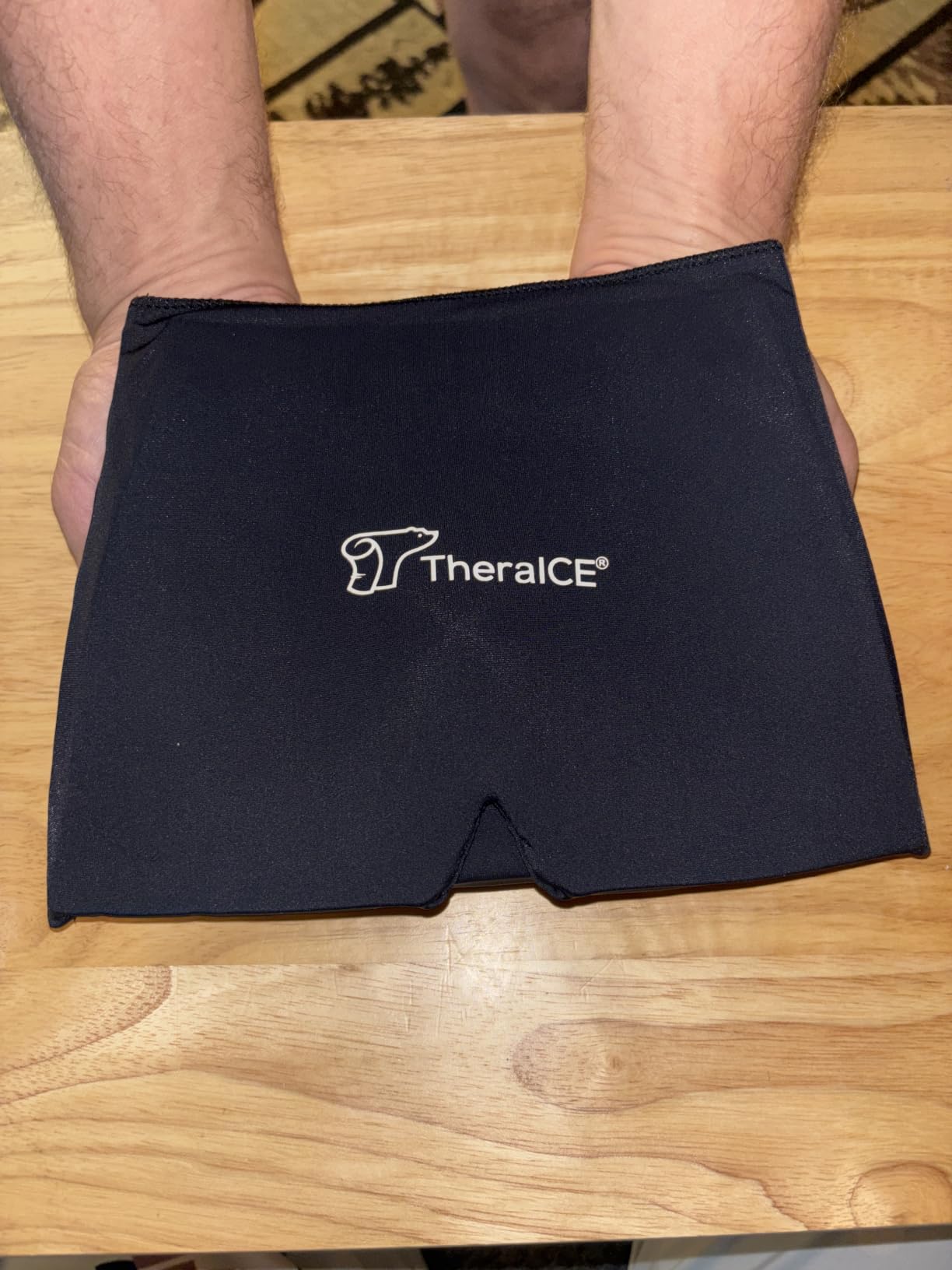 TheraICE Migraine Relief Cap, Headache Hat Ice Pack Mask, Cooling Head Wrap customer photo 2