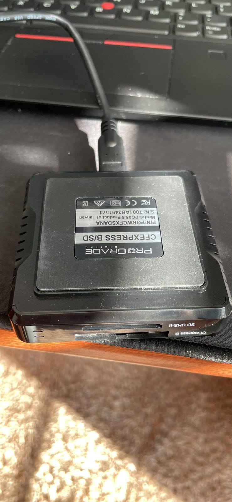 ProGrade Digital CFexpress Type B & SDXC Card Reader USB 3.2 (PG05.5) customer photo 2