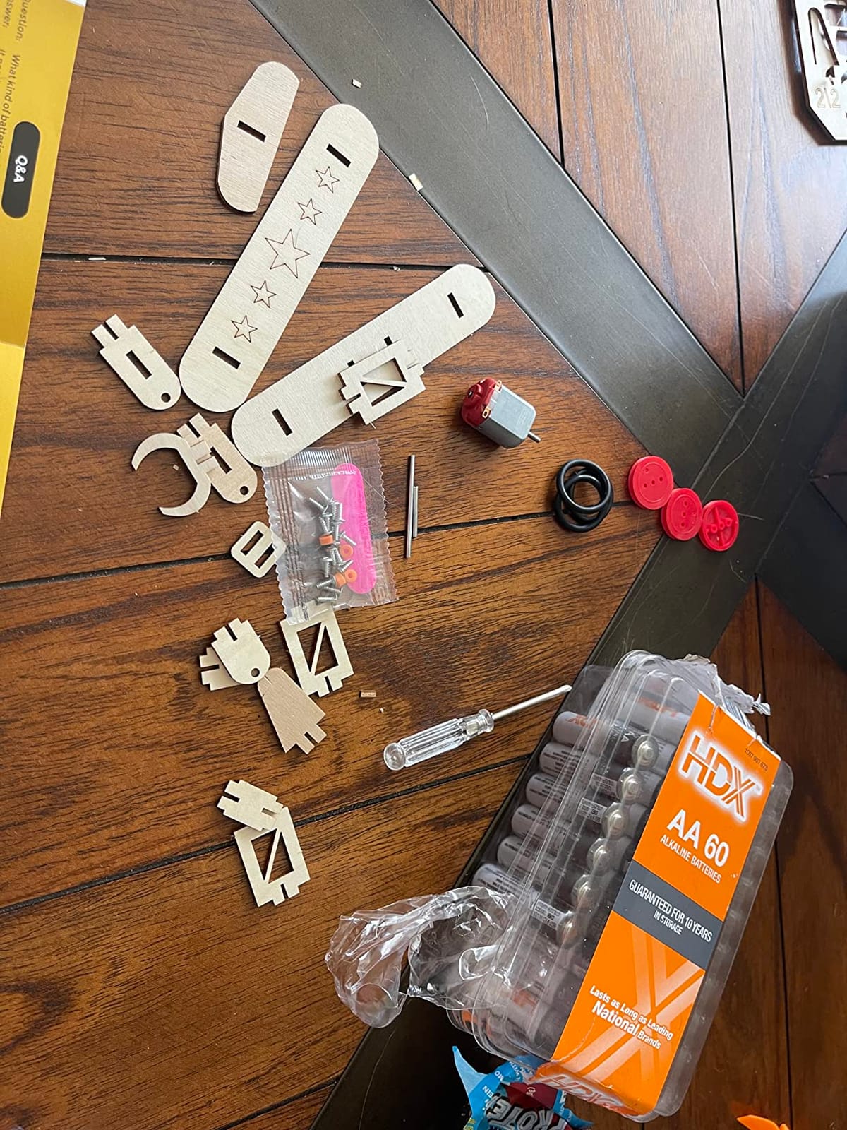 Poraxy 5 in 1 STEM Kits for Kids Age 8-10, Science Building Project Craft for 8-13, Model Car Kit, STEM Toys for Boys Girls Age 8-12, Wooden 3D Puzzles, Birthday Gifts for 6 7 8 9 10 11 12 13 Year Old customer photo 1
