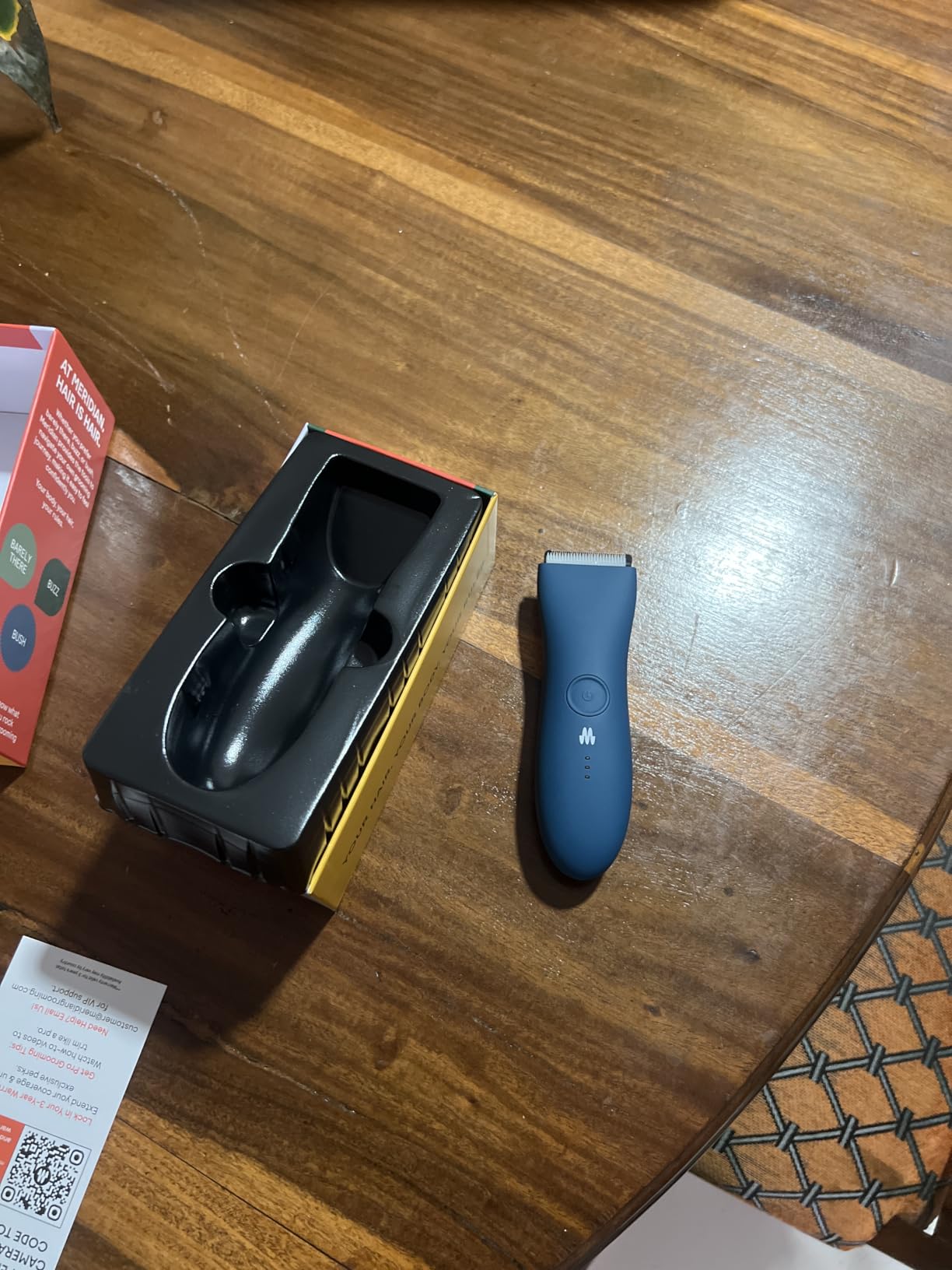 MERIDIAN The Trimmer Original | Body Hair Trimmer for Men & Women | Onyx customer photo 1