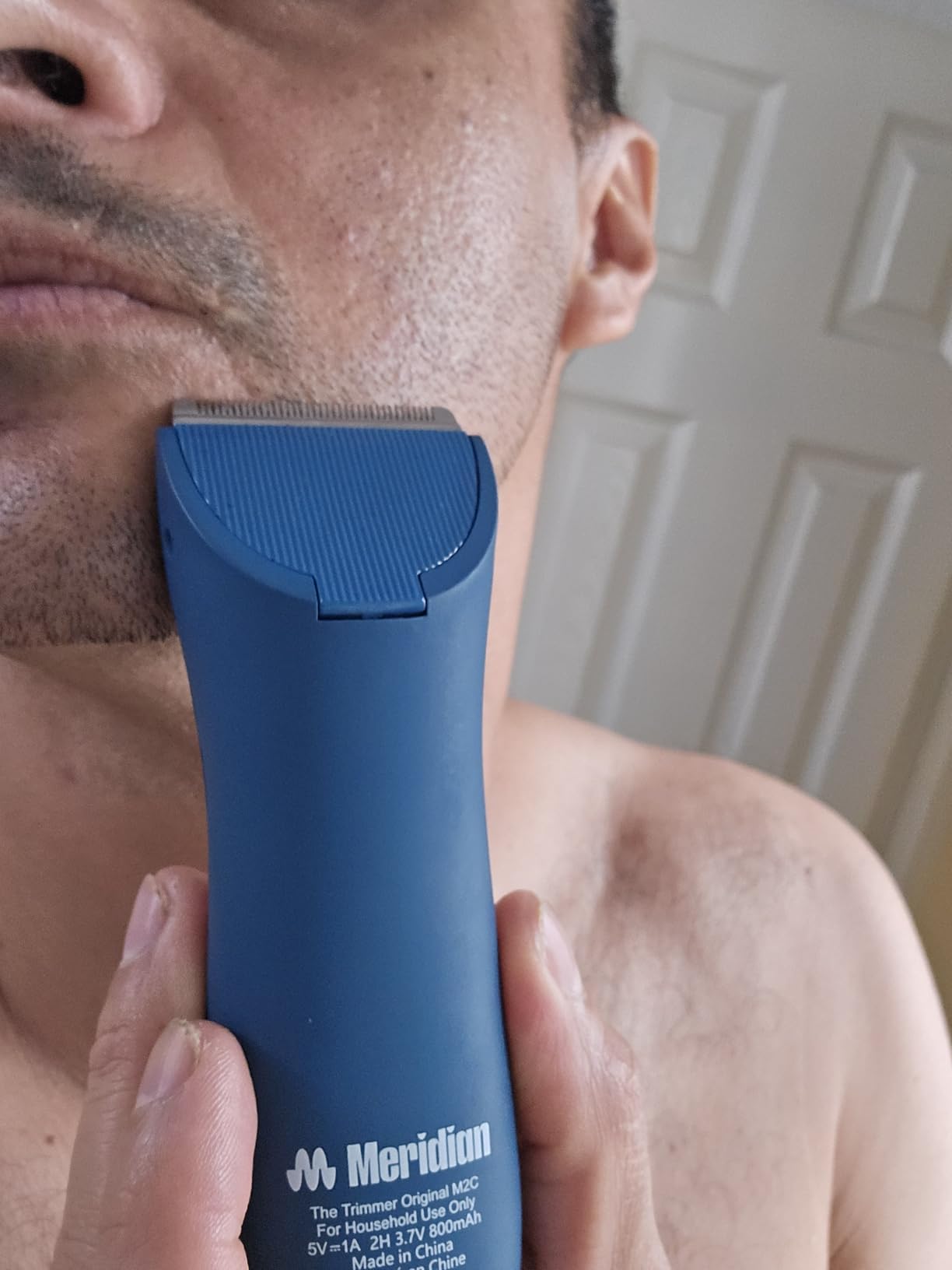 MERIDIAN The Trimmer Original | Body Hair Trimmer for Men & Women | Onyx customer photo 2