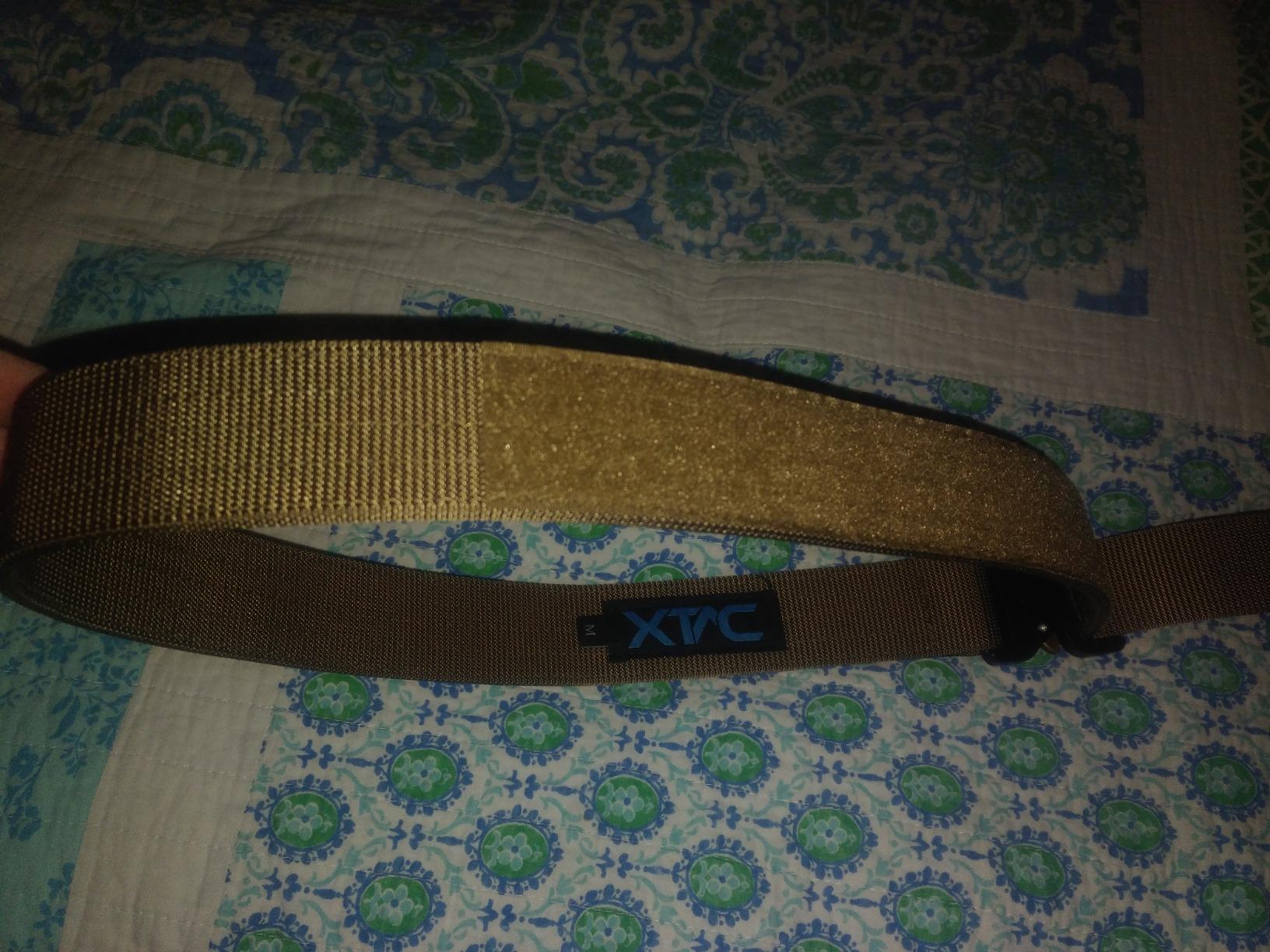 WOLF TACTICAL Heavy Duty Quick-Release EDC Belt - Stiffened 2-Ply 1.5” Nylon Gun Belt for Concealed Carry Holsters customer photo 1
