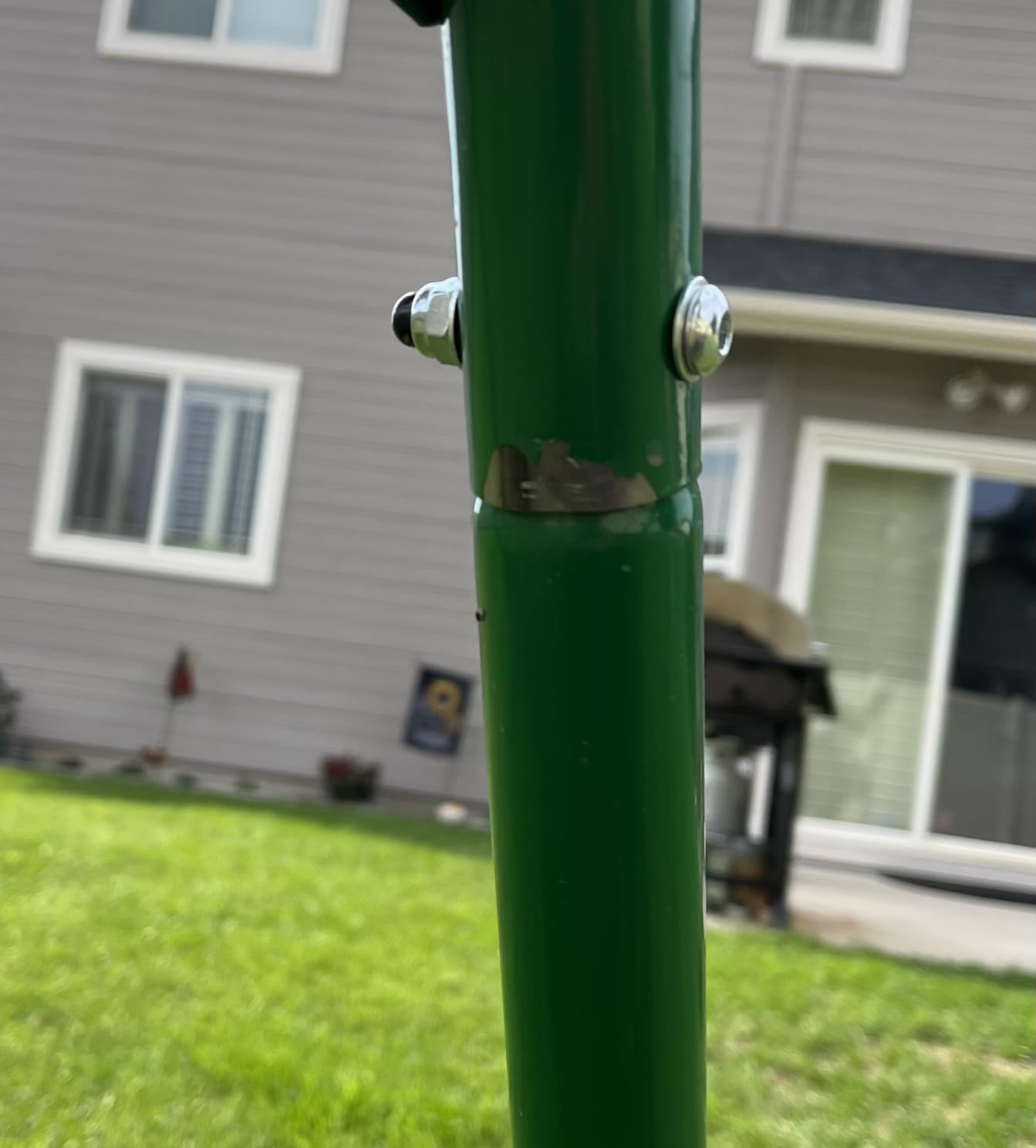 Trekassy 440lbs Swing Sets for Backyard, 2 Seat Saucer & Belt Swing - Green customer photo 1