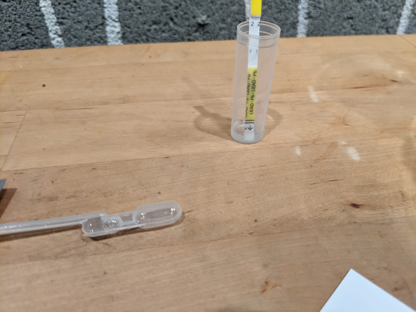 Safe Home® DIY Lead in Drinking Water Test Kit – Advanced Detection to 4 PPB – 5-Minute Test – 3 Levels of Test Results + Optional Testing at Our EPA-Certified Lab – Made in the USA – (1 Pack) customer photo 2