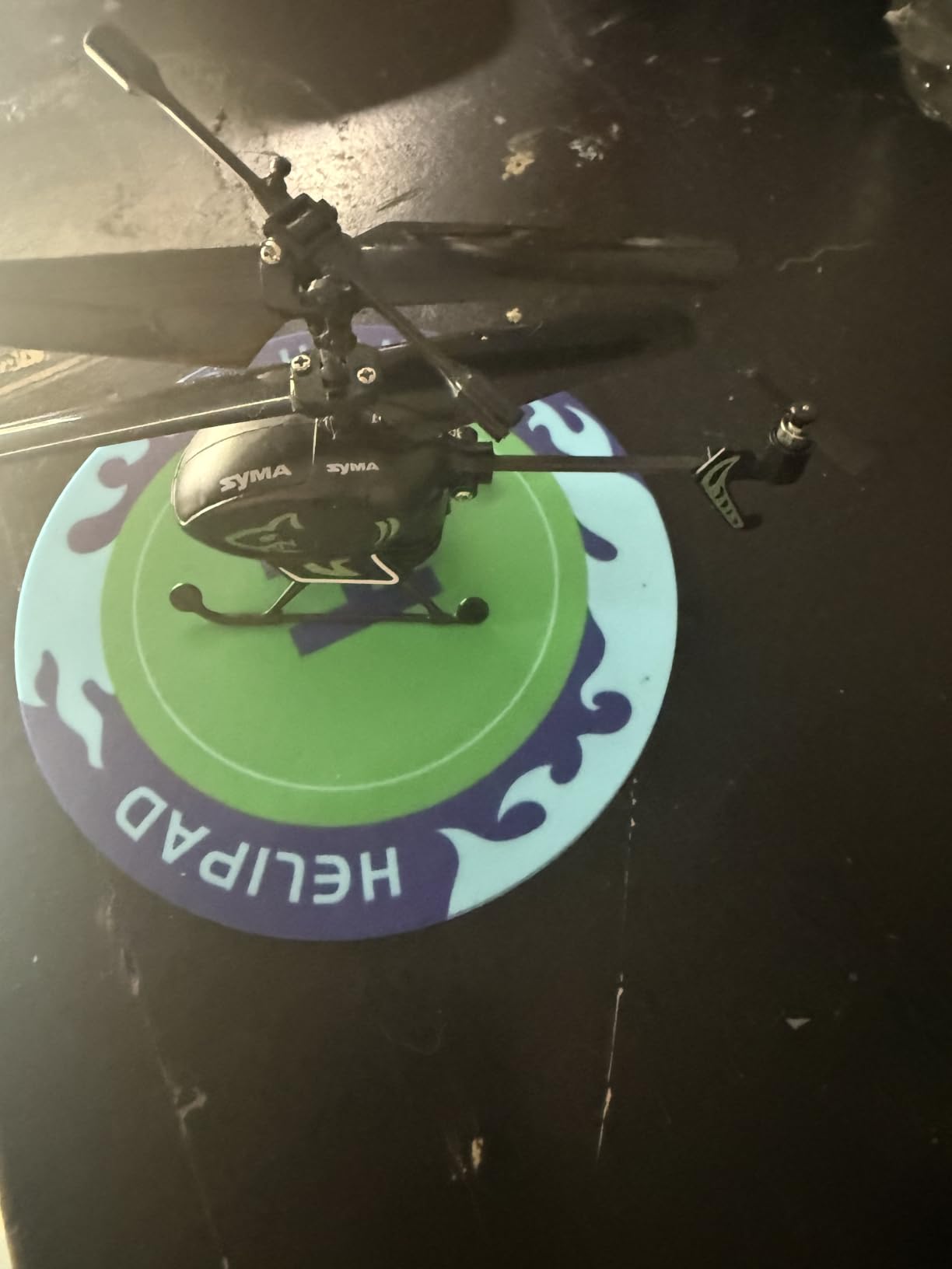 SYMA S100 Mini RC Helicopter for Kids, Indoor Flying, Altitude Hold, Black customer photo 2