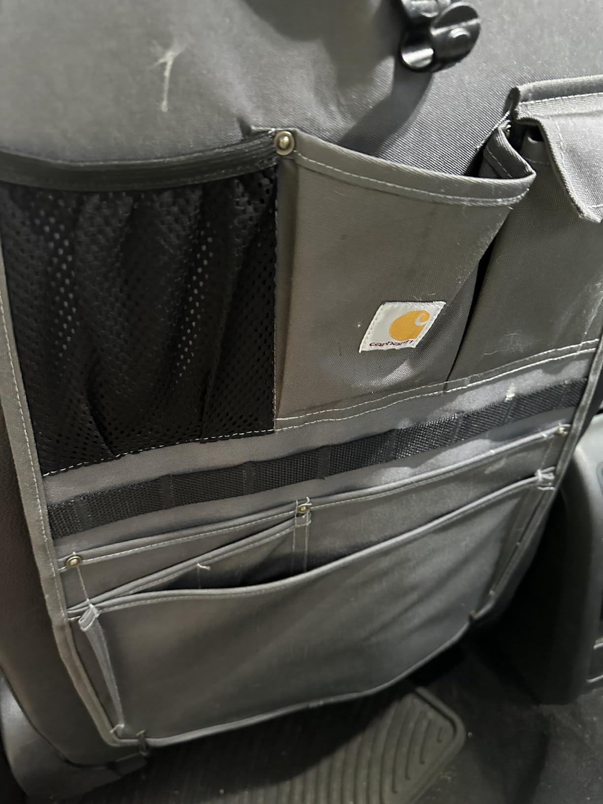 Carhartt Universal Nylon Duck Seat Organizer Carhartt Brown customer photo 2