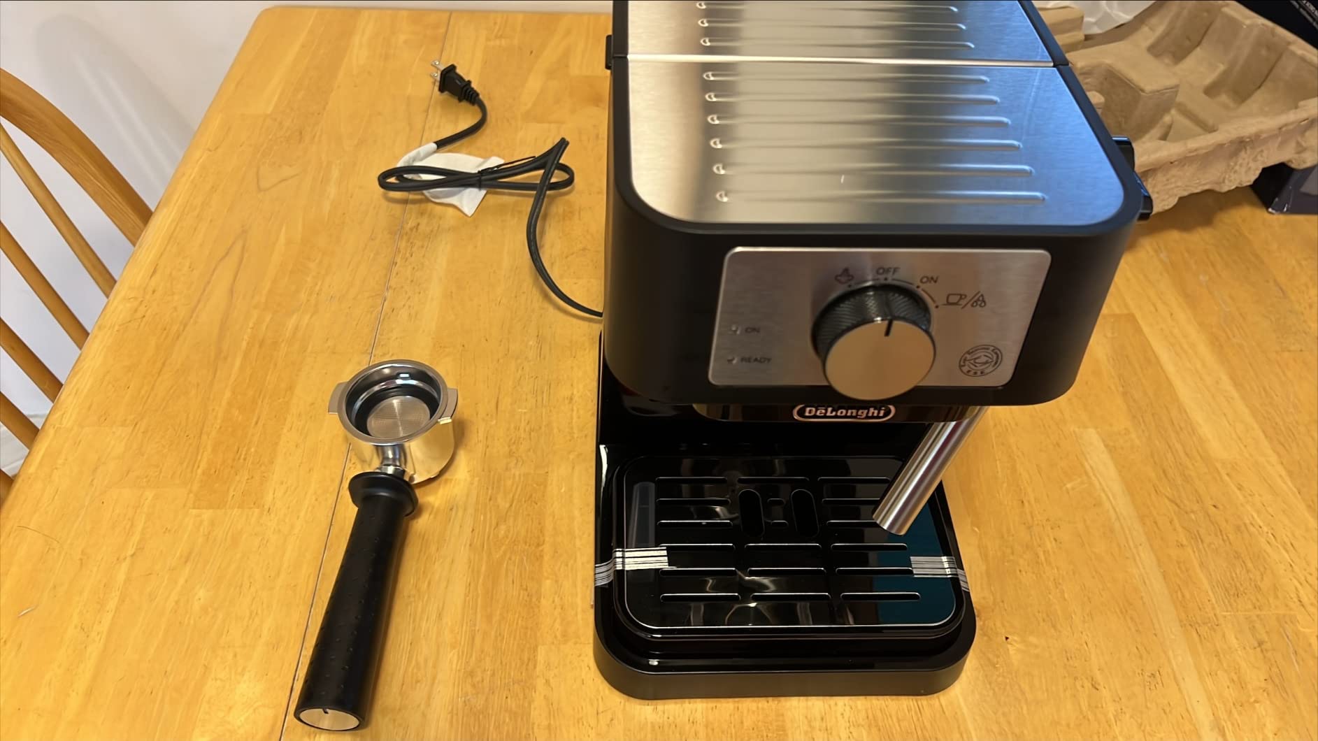 De'Longhi Stilosa Compact Manual Espresso Machine, Manual Milk Frother customer photo 1