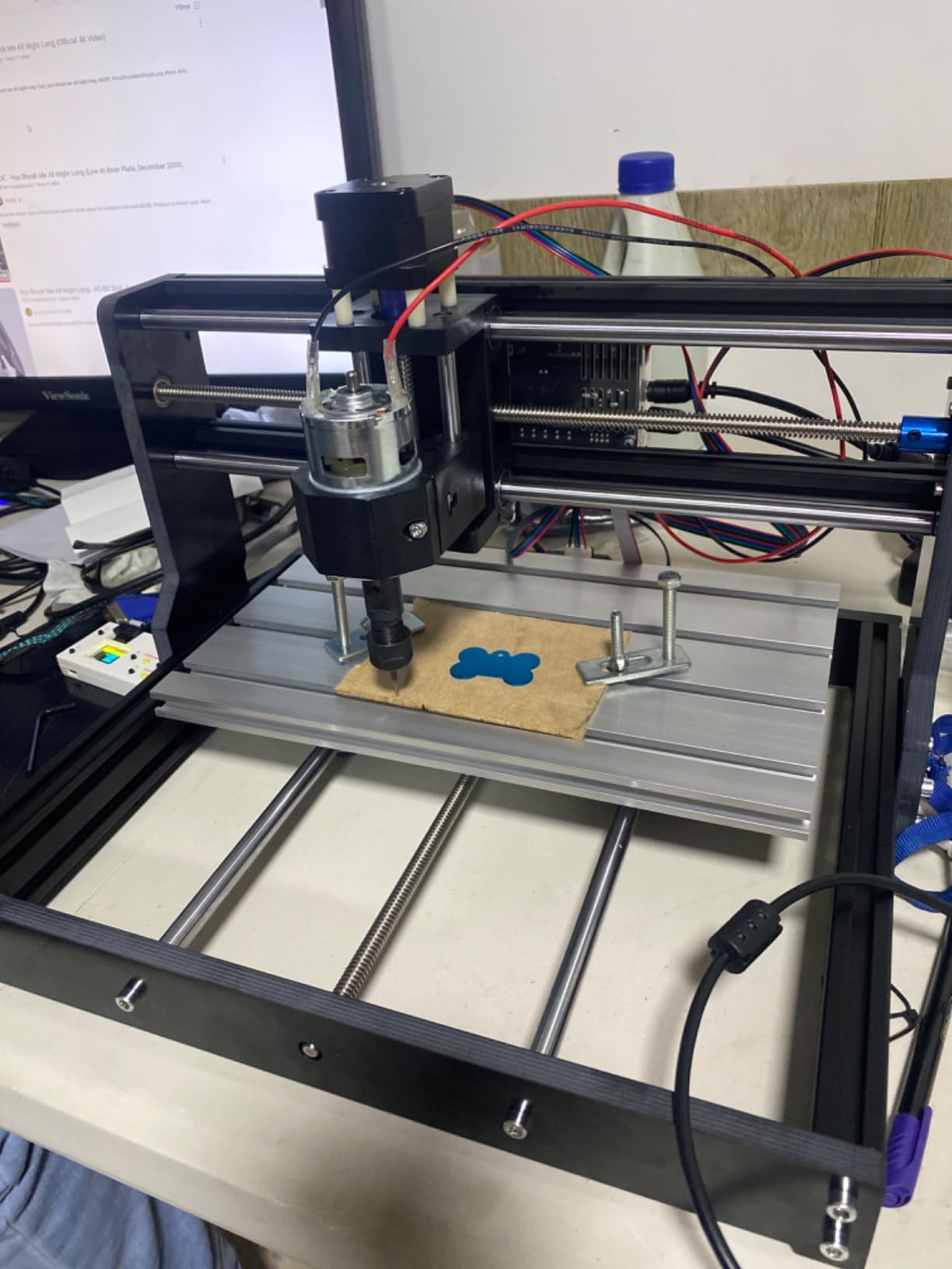 CNCTOPBAOS 3018-PRO-MAX CNC Router Engraver Machine+GRBL Offline Controller customer photo 2