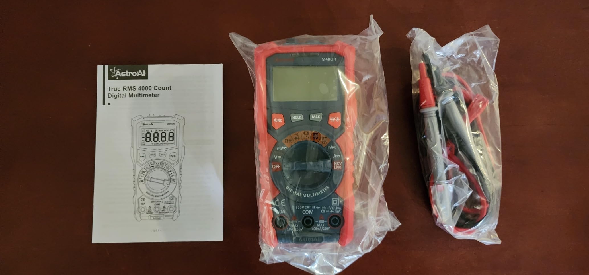 AstroAI Digital Multimeter, TRMS 4000 Counts, Auto-Ranging, Battery Test customer photo 1