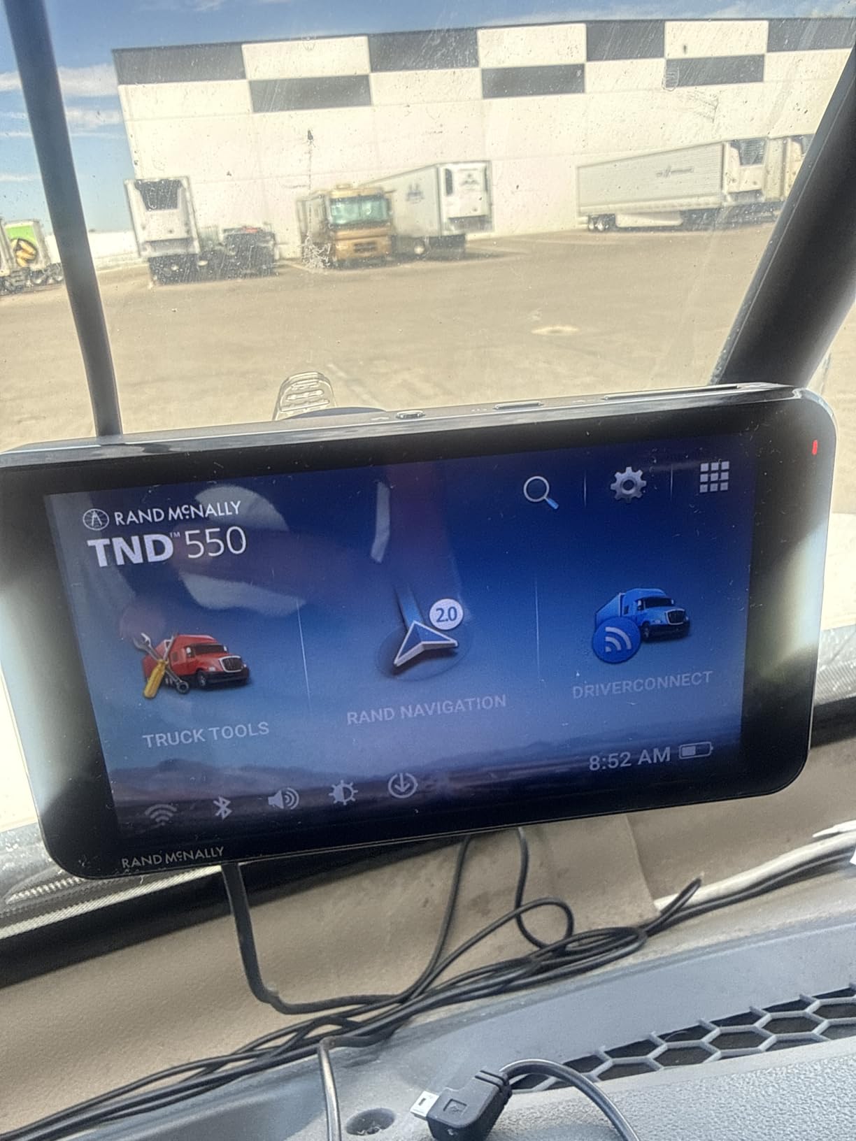 Rand McNally TND 550 5-inch GPS Truck Navigator with Industry's Best Custom Trucking Routes, Rand Navigation 2.0, Download 2025 Maps customer photo 2