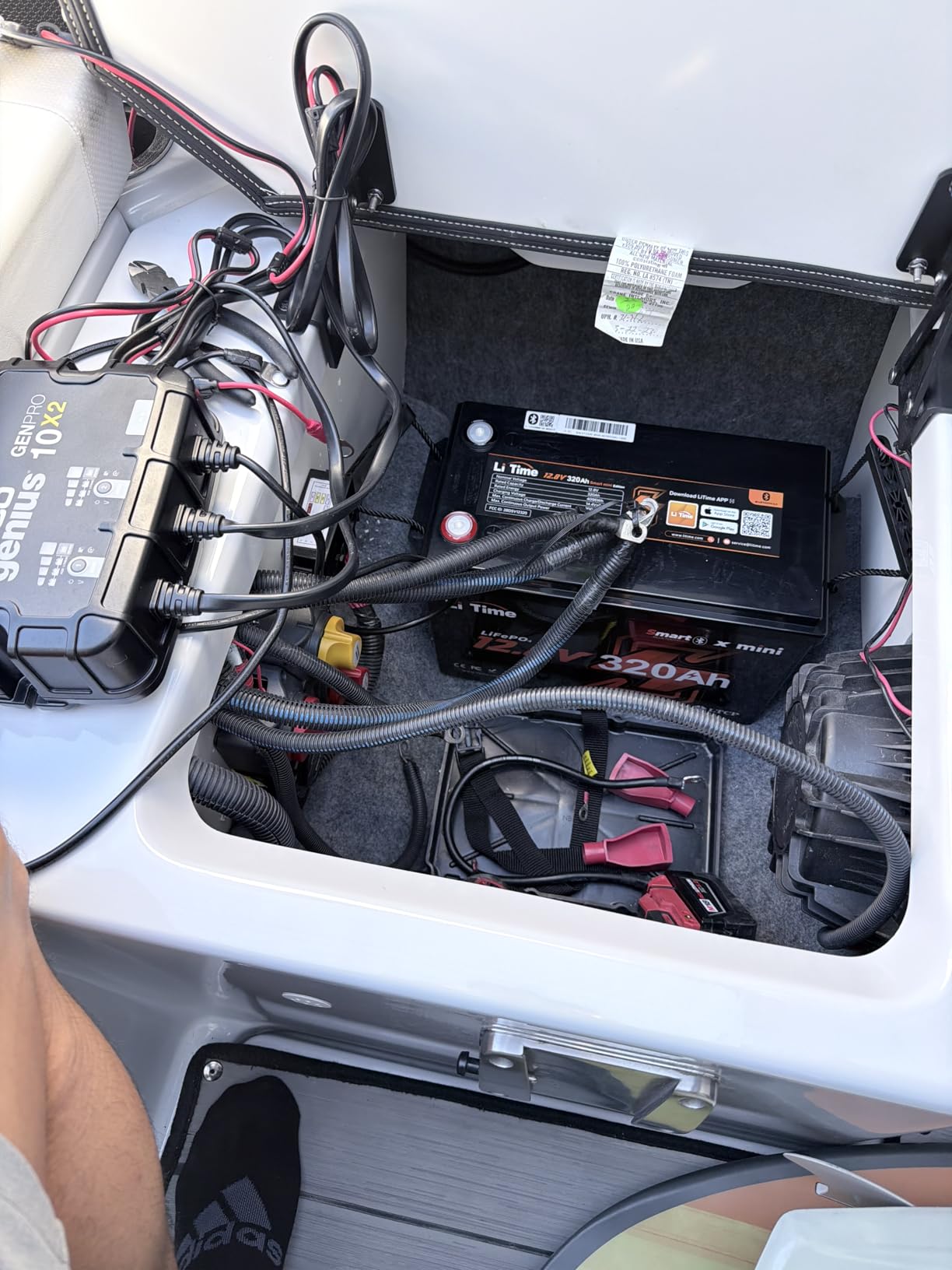 NOCO GENPRO10X2 12V 20A 2-Bank OnBoard Marine Battery Charger & Maintainer customer photo 2