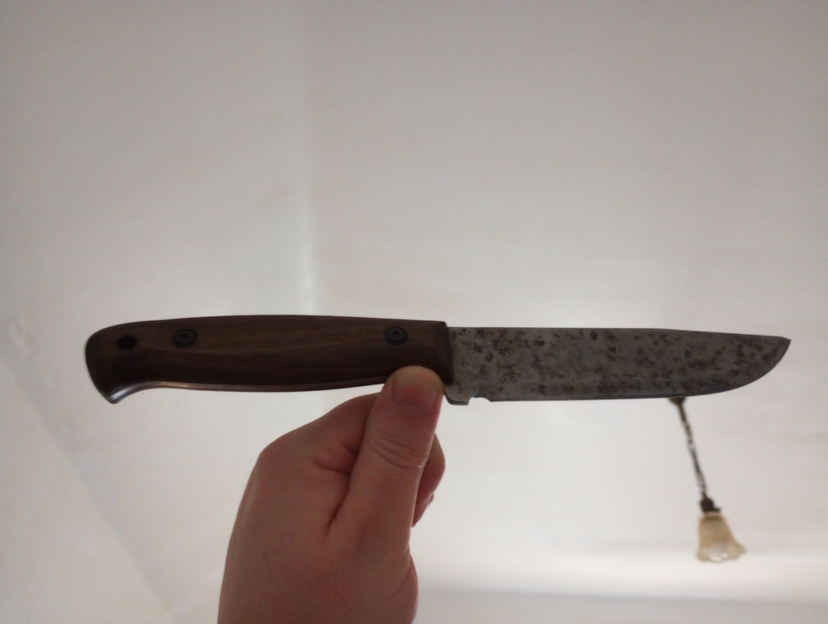 BPSKNIVES Adventurer - Bushcraft Knife - Fixed-Blade Carbon Steel Knife with Leather Sheath and Firestarter - Outdoor Full Tang Knives - Camping Knives - Survival Tactical Camp Knives customer photo 1