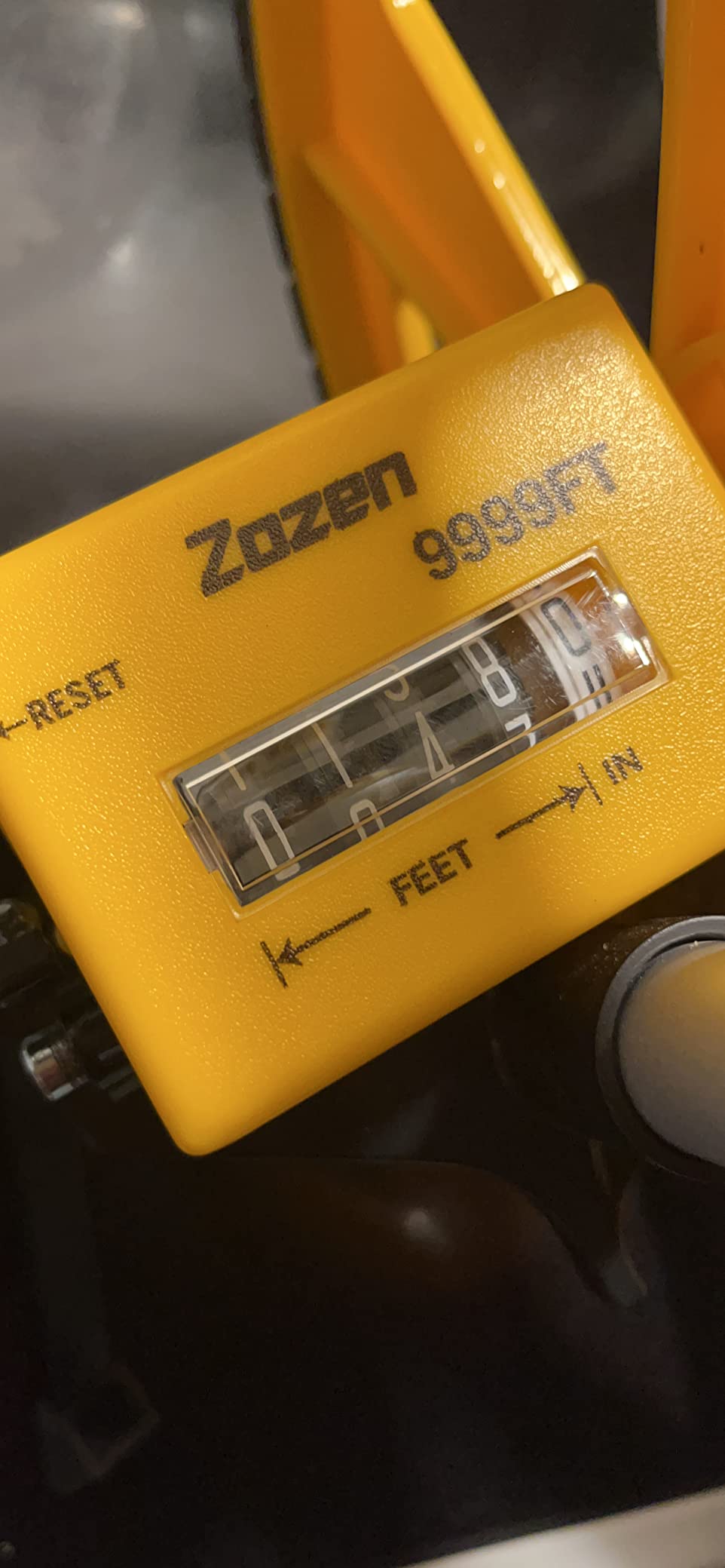 Zozen Measuring Wheel in Feet and Inches, 20 Marking Flags Include, 12.5” | Double Collapsible&Flag Holder, Roller Up to 9,999Ft Industrial with Big Kickstand, Portable Carry Bag, Adapt Various Roads customer photo 1