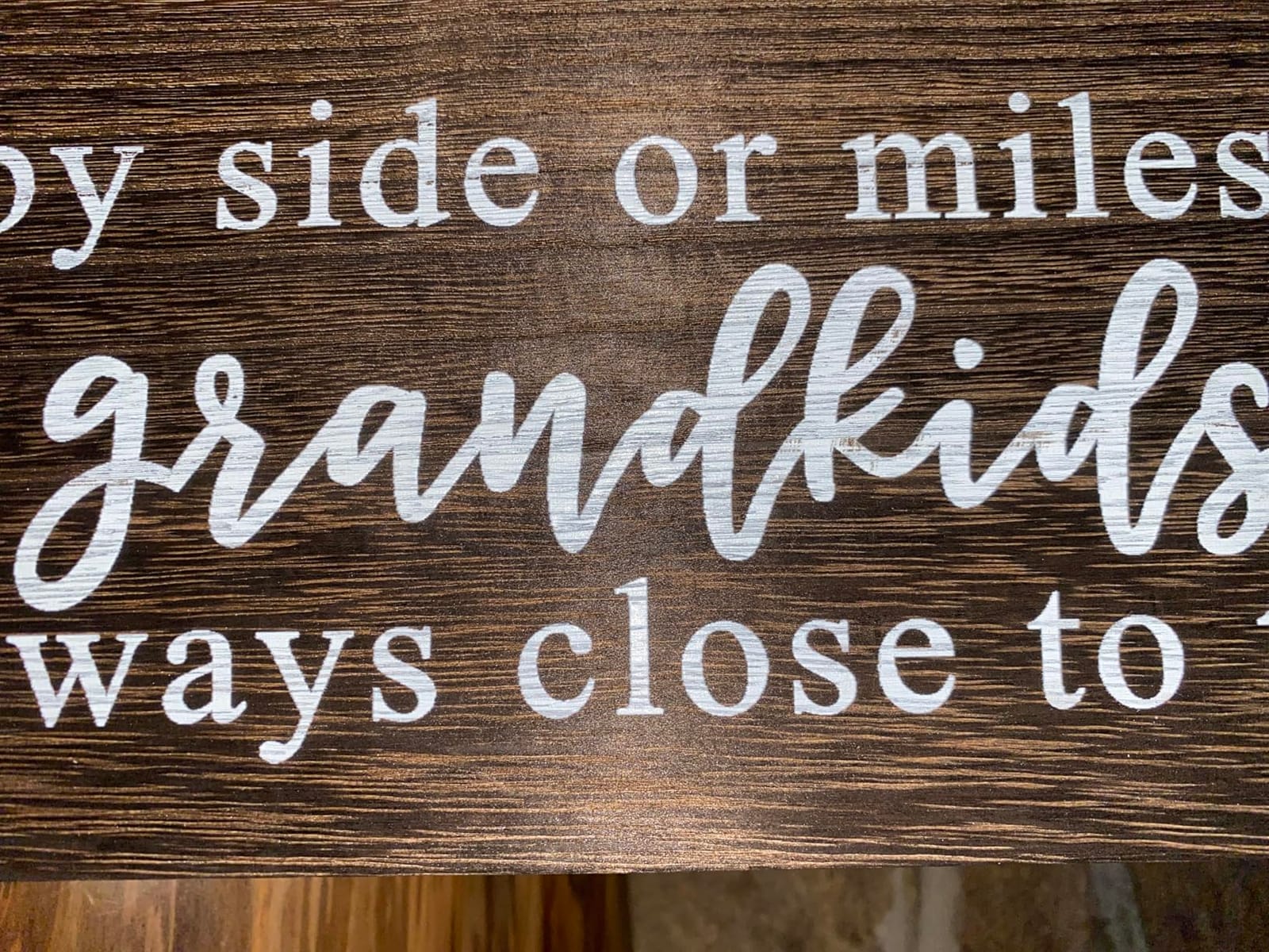 Grandma Picture Frame from Grandkids, Grandparents Gift Photo Holder customer photo 1