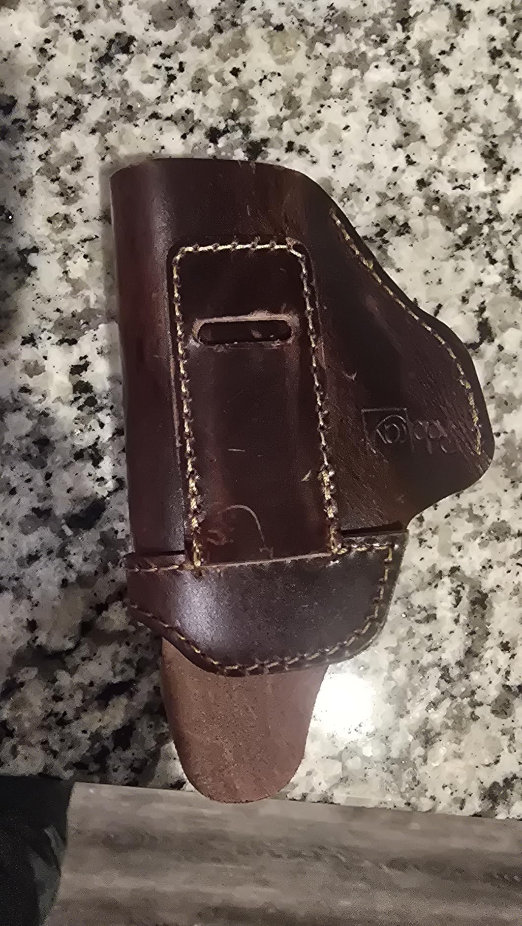 IWB Leather Holster, Genuine Leather Gun Holster for Glock Ruger Sig Taurus customer photo 1