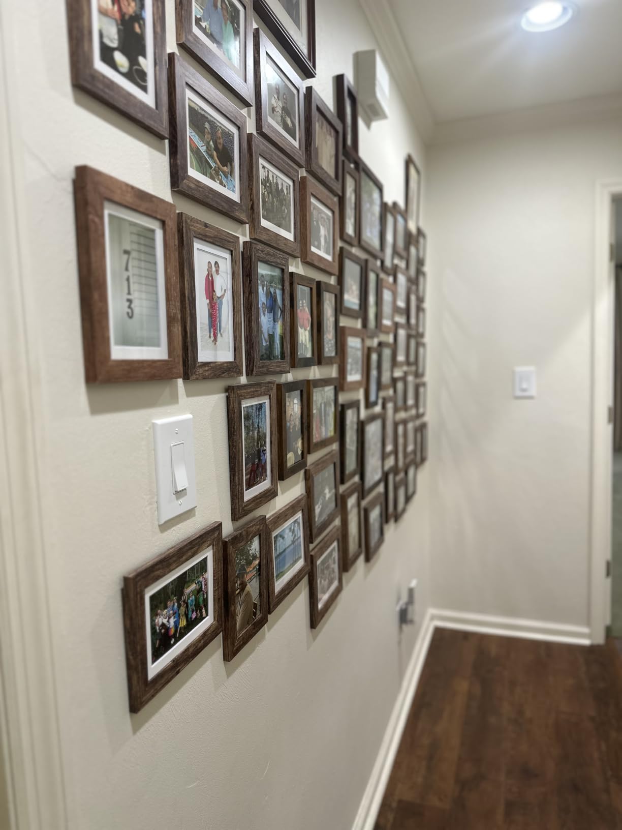 SONGMICS Collage Picture Frames, Set of 10, Glass customer photo 1