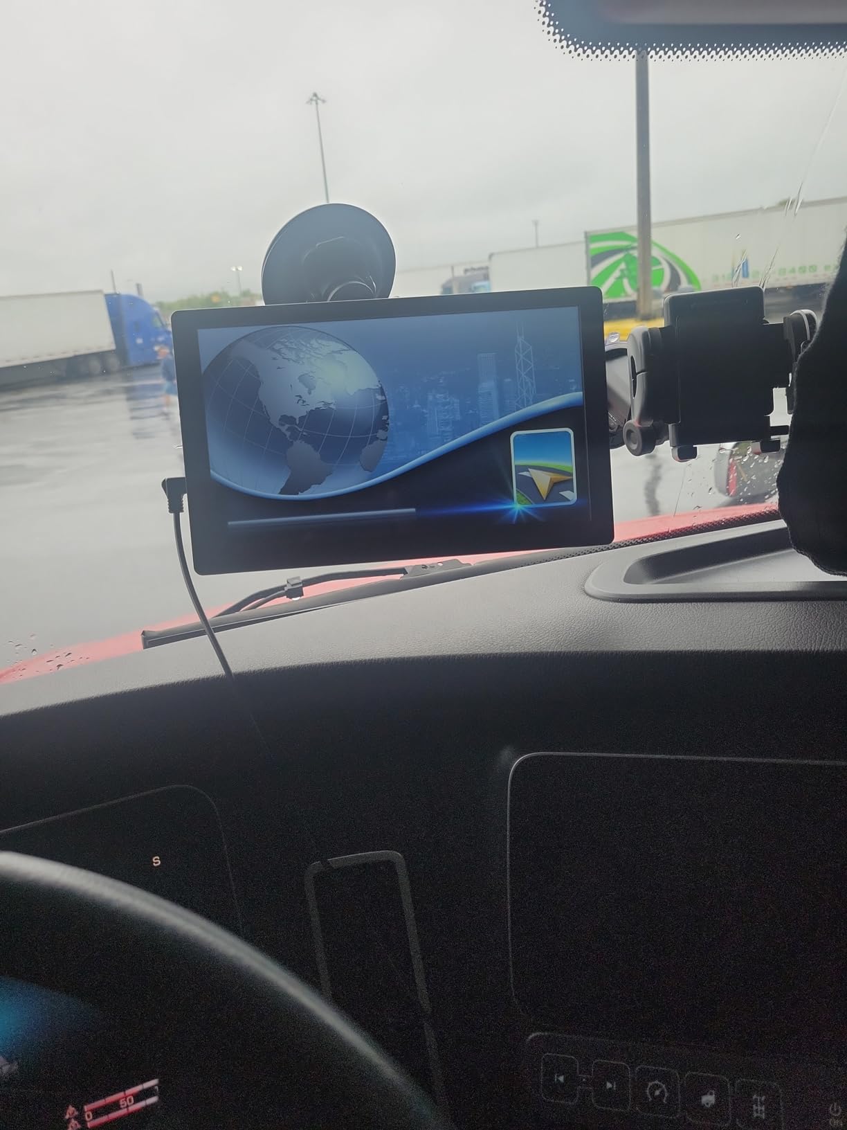 Truck GPS Commercial Drivers 2026, 9 inch Trucker GPS for Semi Truck customer photo 2