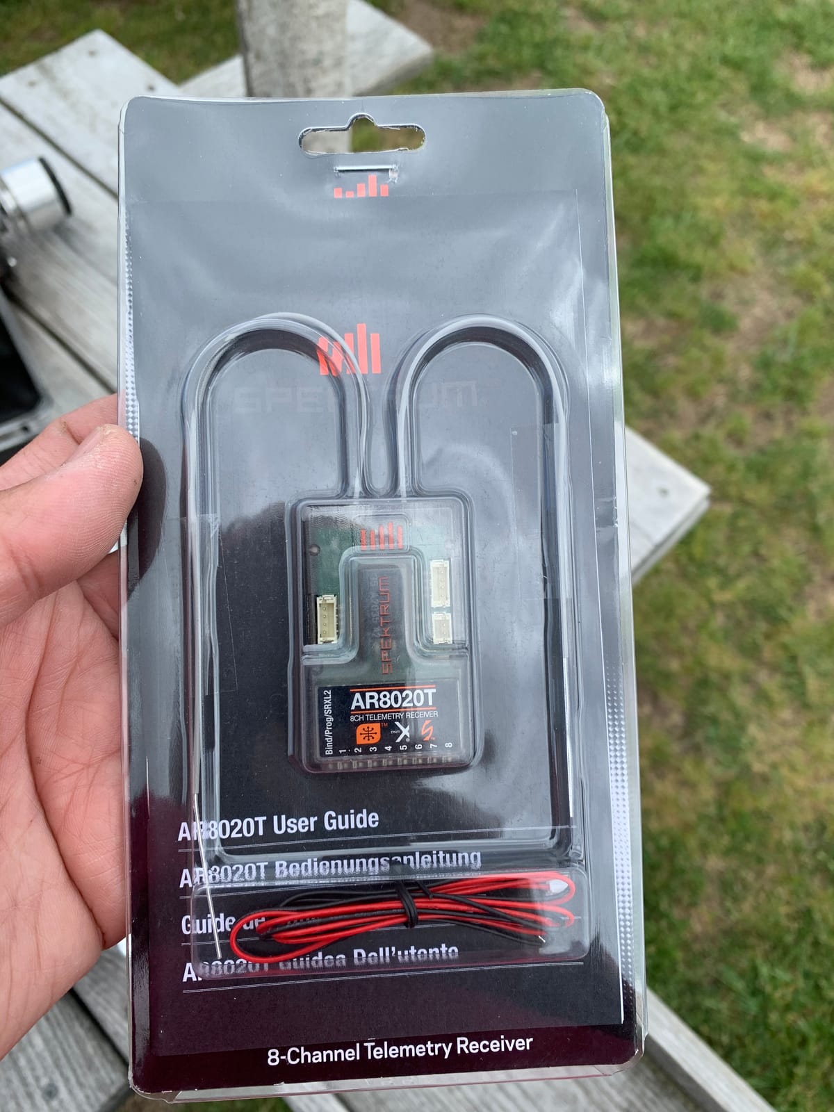 Spektrum AR8020T DSMX 8-Channel Telemetry Receiver, SPMAR8020T customer photo 1