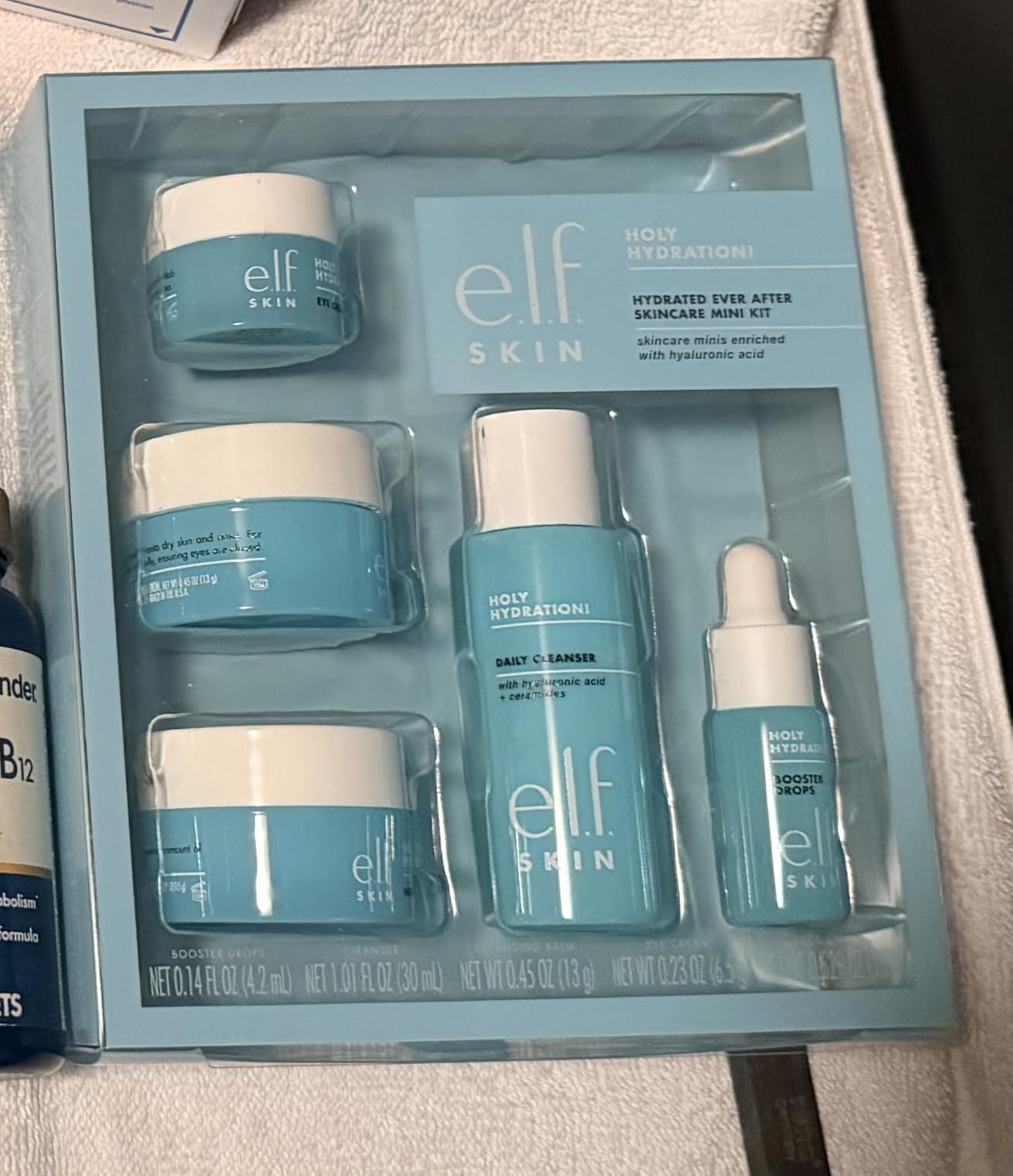 e.l.f. SKIN Holy Hydration! Hydrated Ever After Skincare Mini Kit, Travel customer photo 1