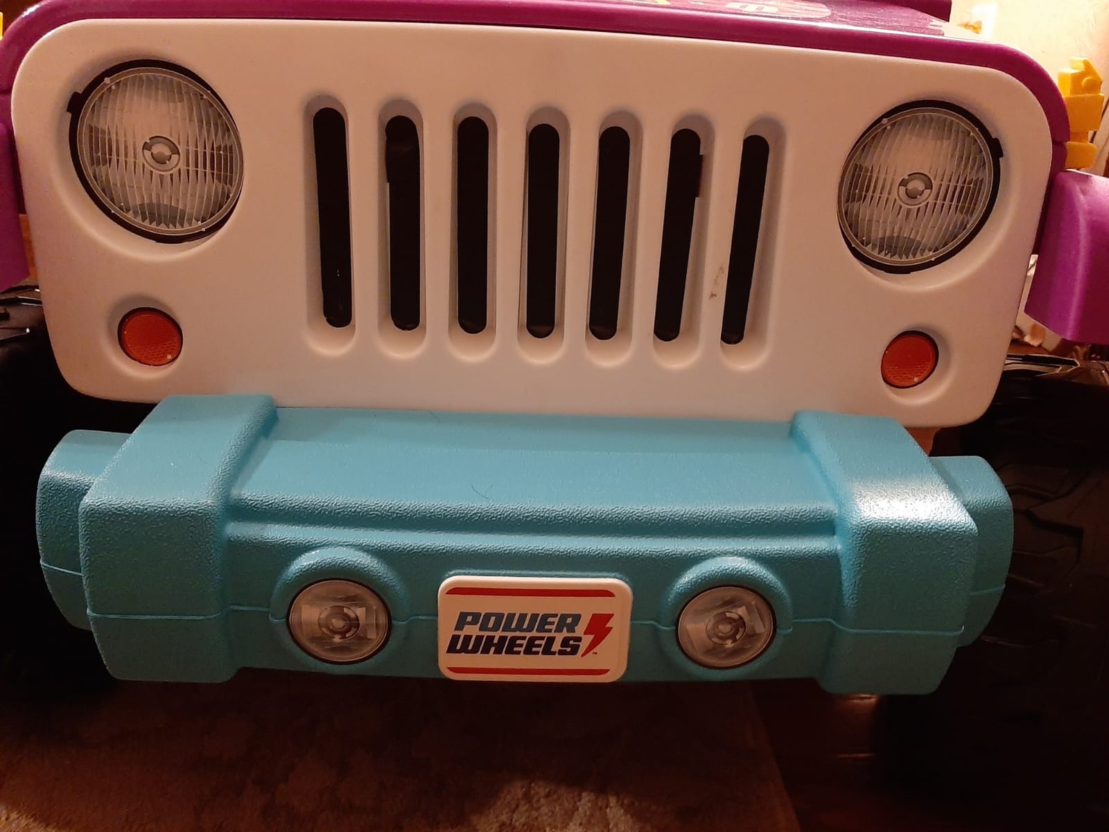 Power Wheels JoJo Siwa Jeep Wrangler, 12V Battery-Powered Ride-on Vehicle for Preschool Kids Ages 3-7 Years customer photo 1