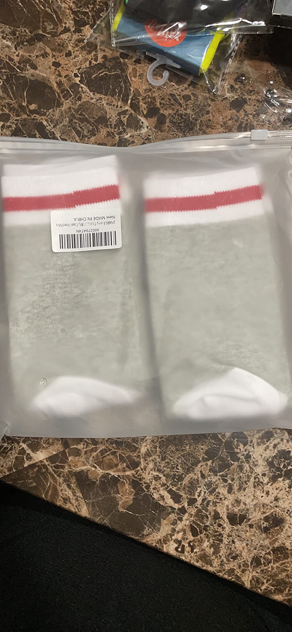 GJTIM 2PAIRS Farm Sock Farming Gift Sorry I Can't My Chickens Need Me Funny Chicken Socks For Farmer customer photo 1