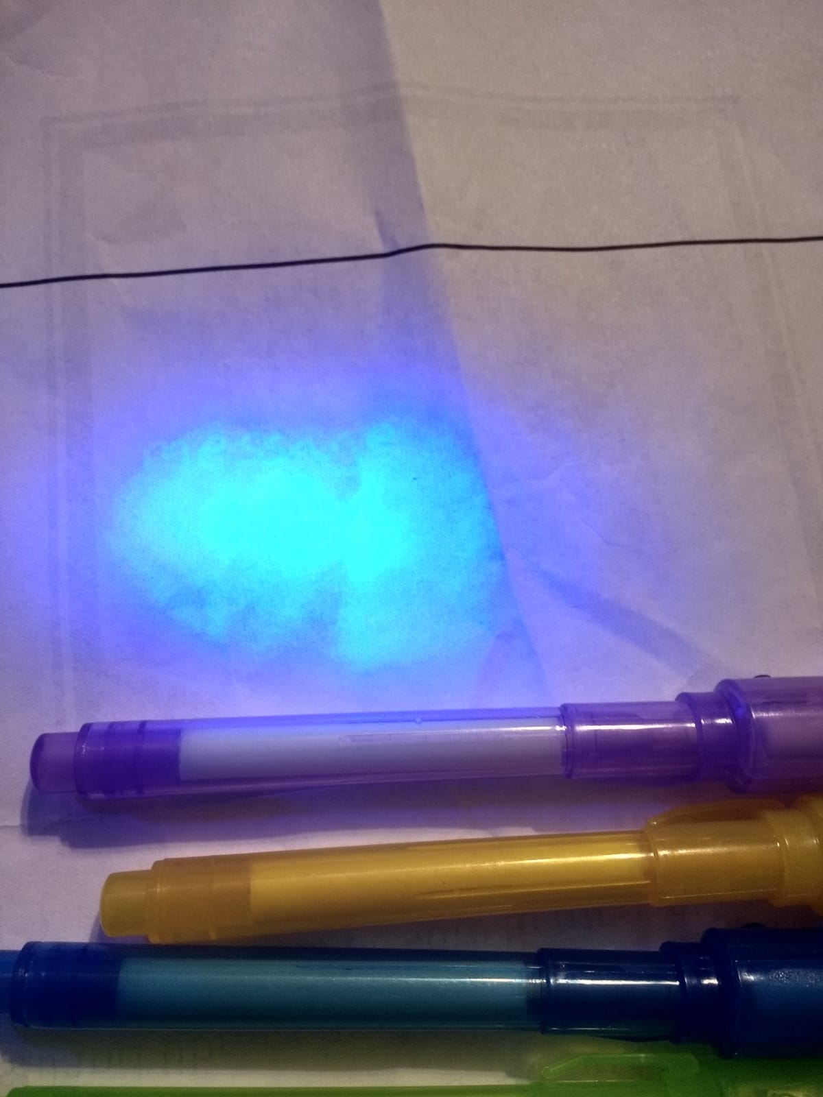 Invisible Ink Pen with UV Light - 5 Pack Spy Pens for Kids Secret Messages | Christmas Stocking Stuffers Toys for Boys Girls Age 3-12 - Party Favors for Kids - Goodie Bag Stuffers for Birthday Halloween customer photo 1