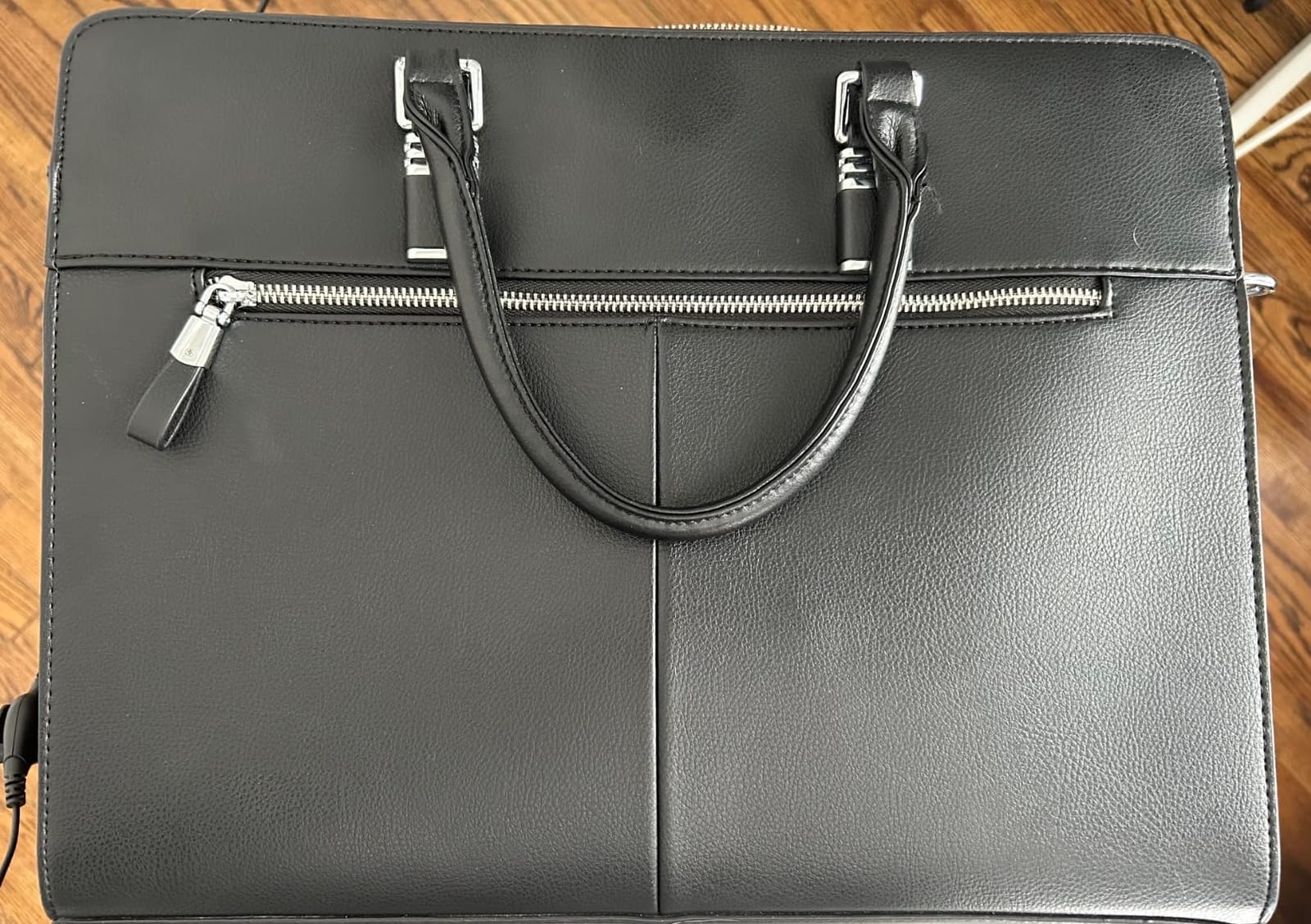 FSD.WG]Business Bag Leather Briefcase Shoulder Laptop Business Bag for Men customer photo 1