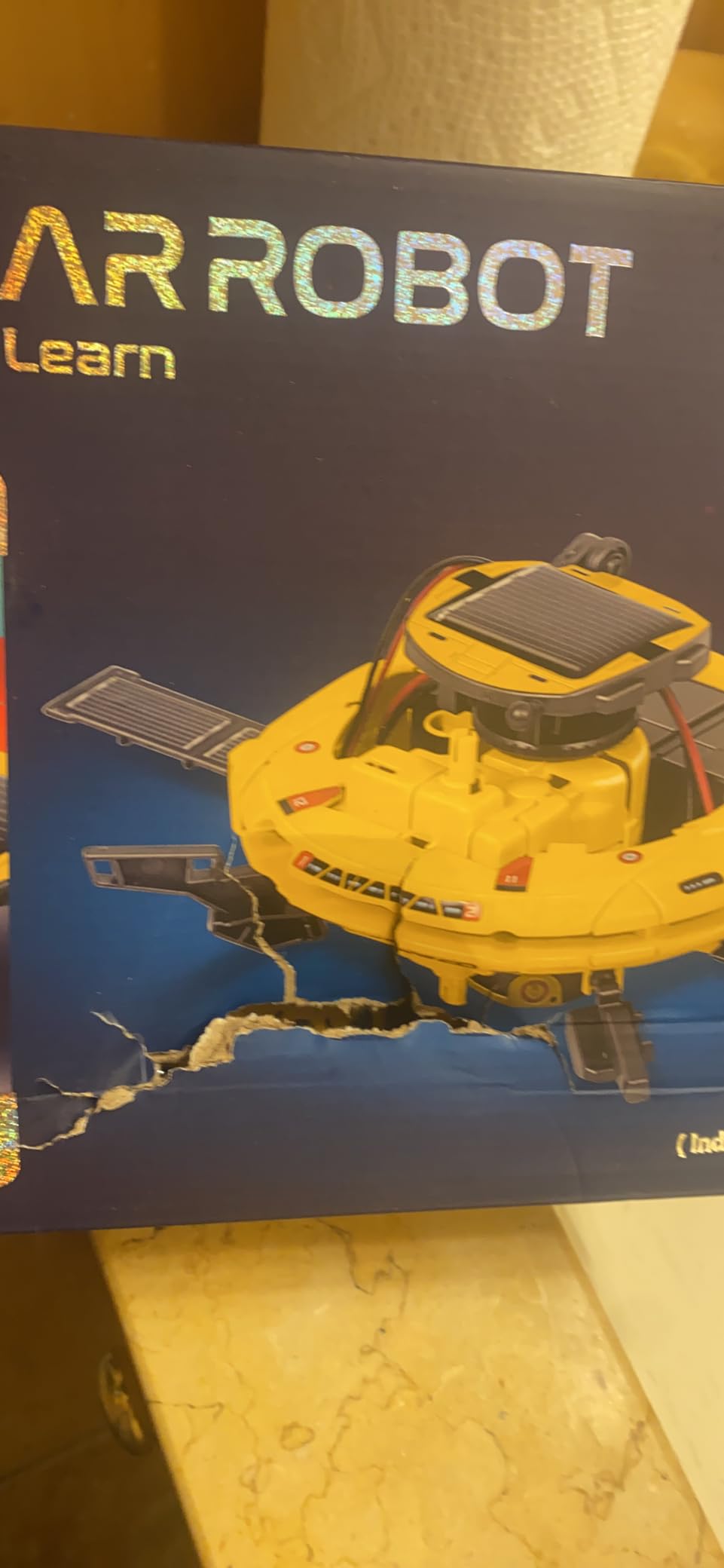 COBFDHA STEM Projects for Kids Age 8-12, Science Kits Boys, Solar Robot Space Toys Gifts 8-14 Year Old Teen Boys Girls, 120Pcs Building Experiments Robots Teenage Ages 9 10 11 12 , Yellow customer photo 1