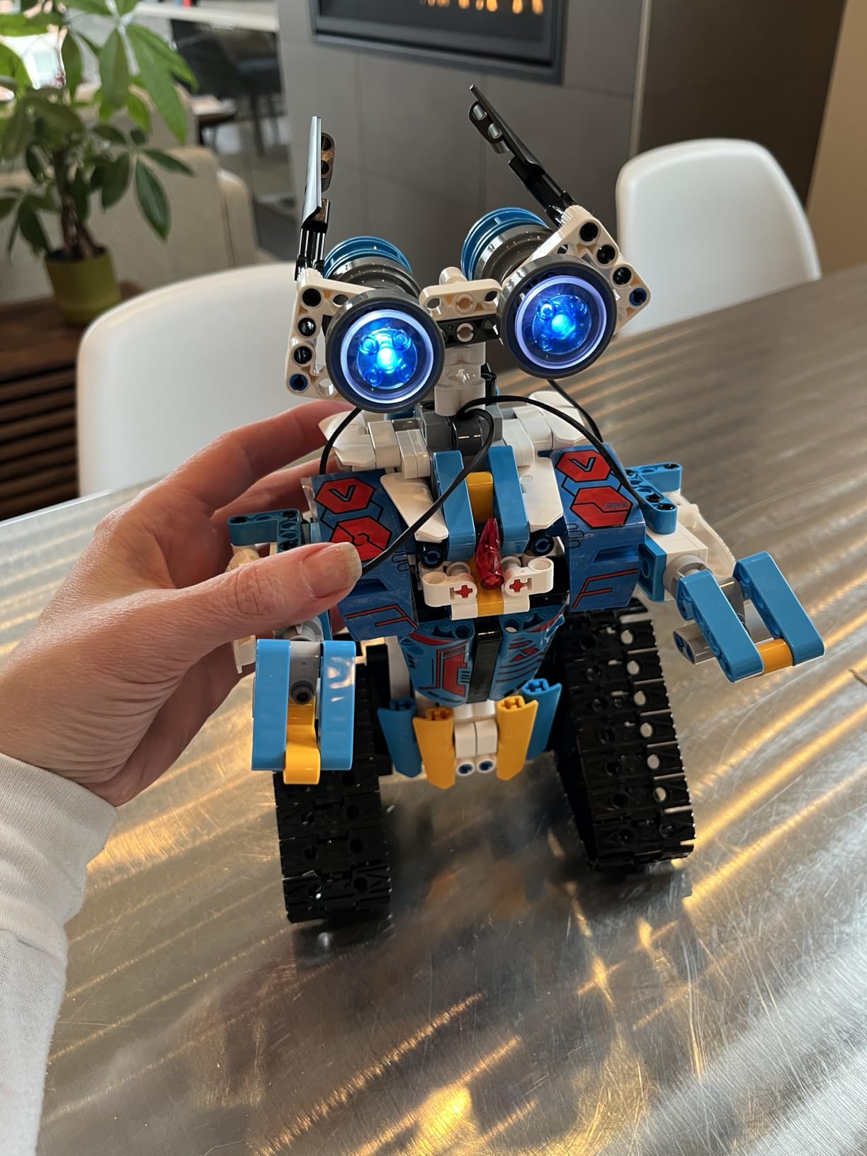 Robot Toys for 8-16 Year Old Boys Girls Kids with APP or Remote Control Science Programmable Building Block Kit, STEM Projects Educational Birthday Gifts customer photo 2