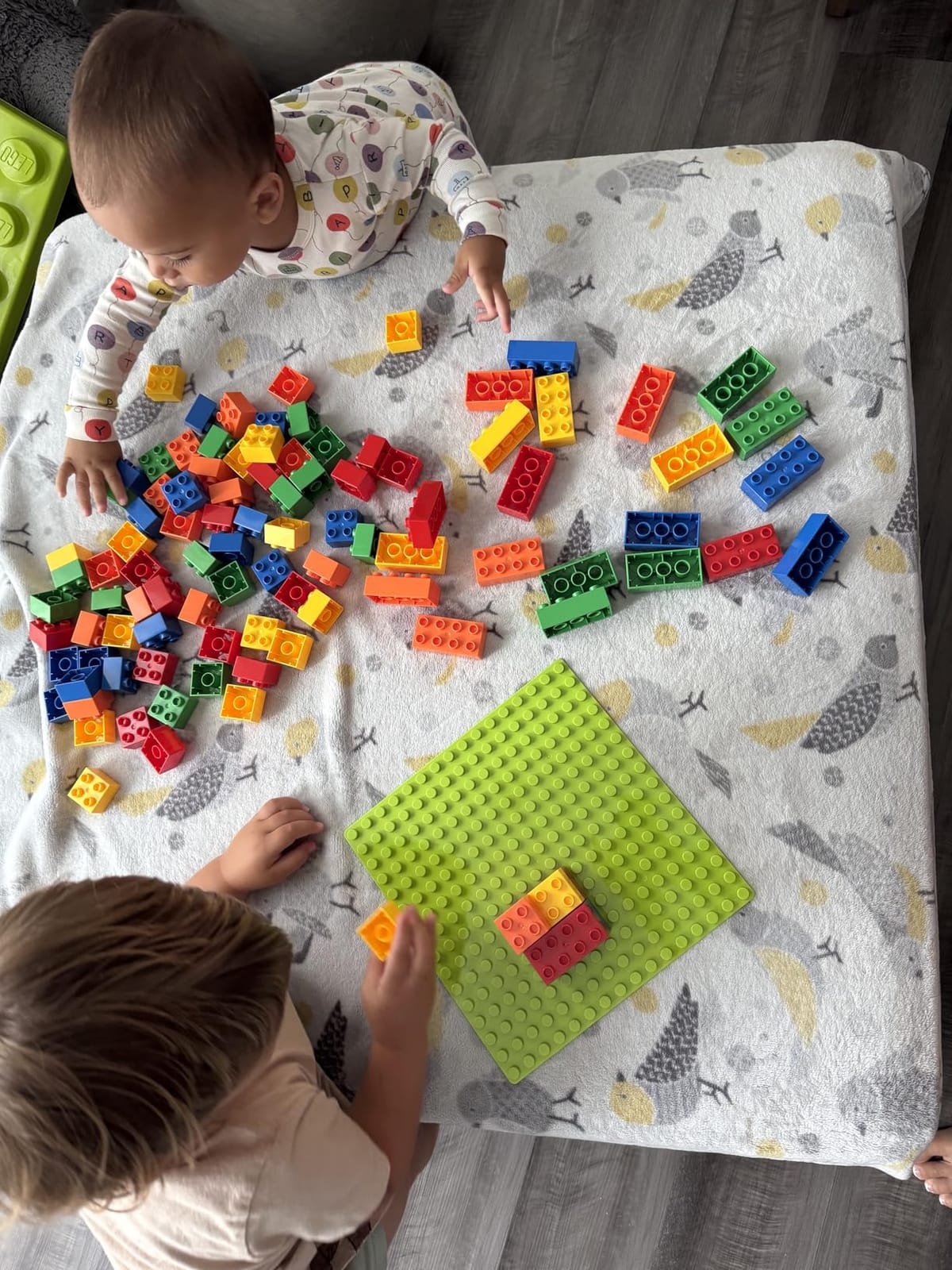 Large Building Blocks for Toddlers Kids Age 2-5, 100 PCS Set with Baseplate customer photo 2