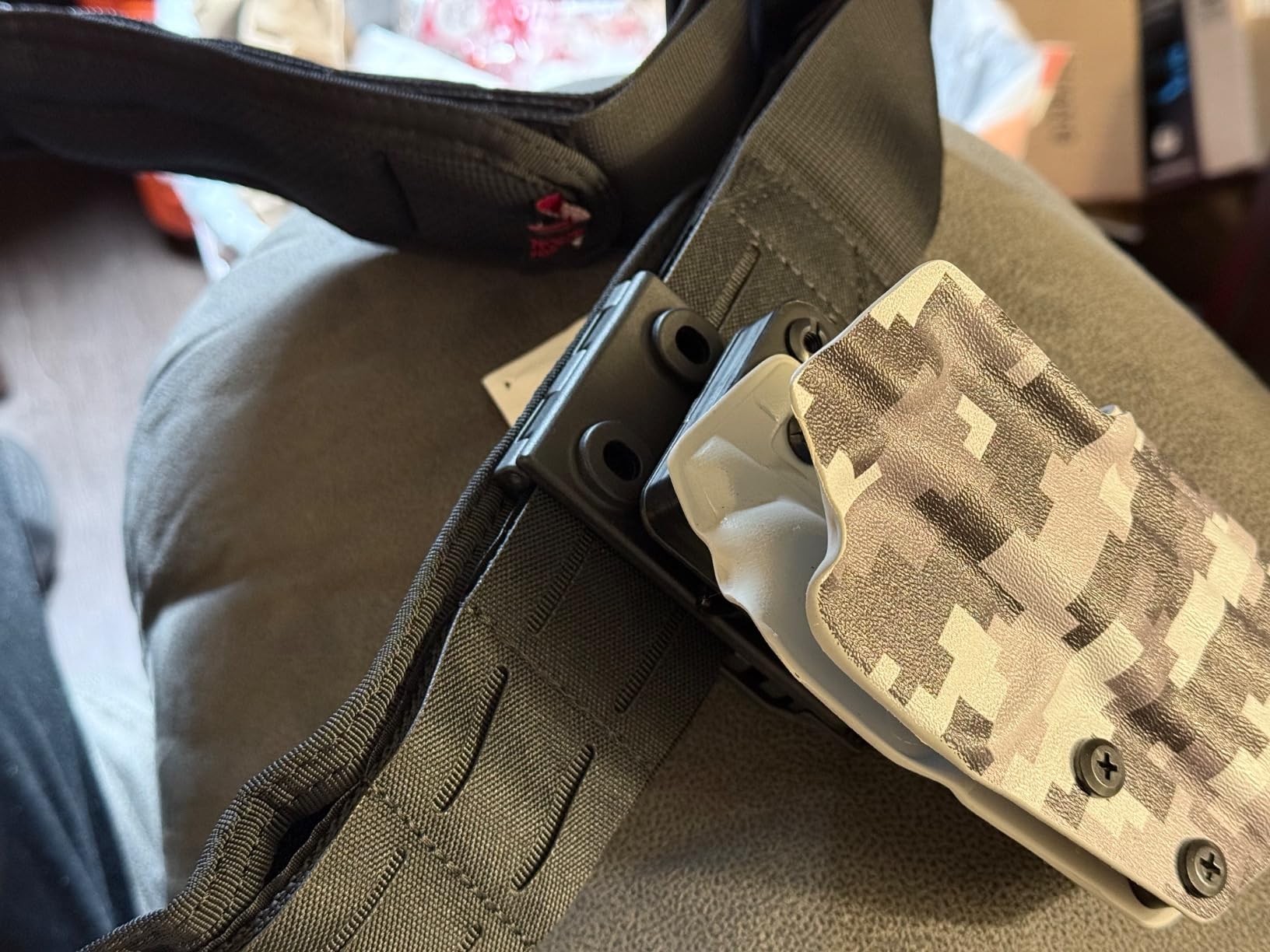 WOLF TACTICAL Molle Battle Belt – War Belt Battle Belts Tactical Gun Belt Duty Belt 2” Quick-Release Combat Belt customer photo 1