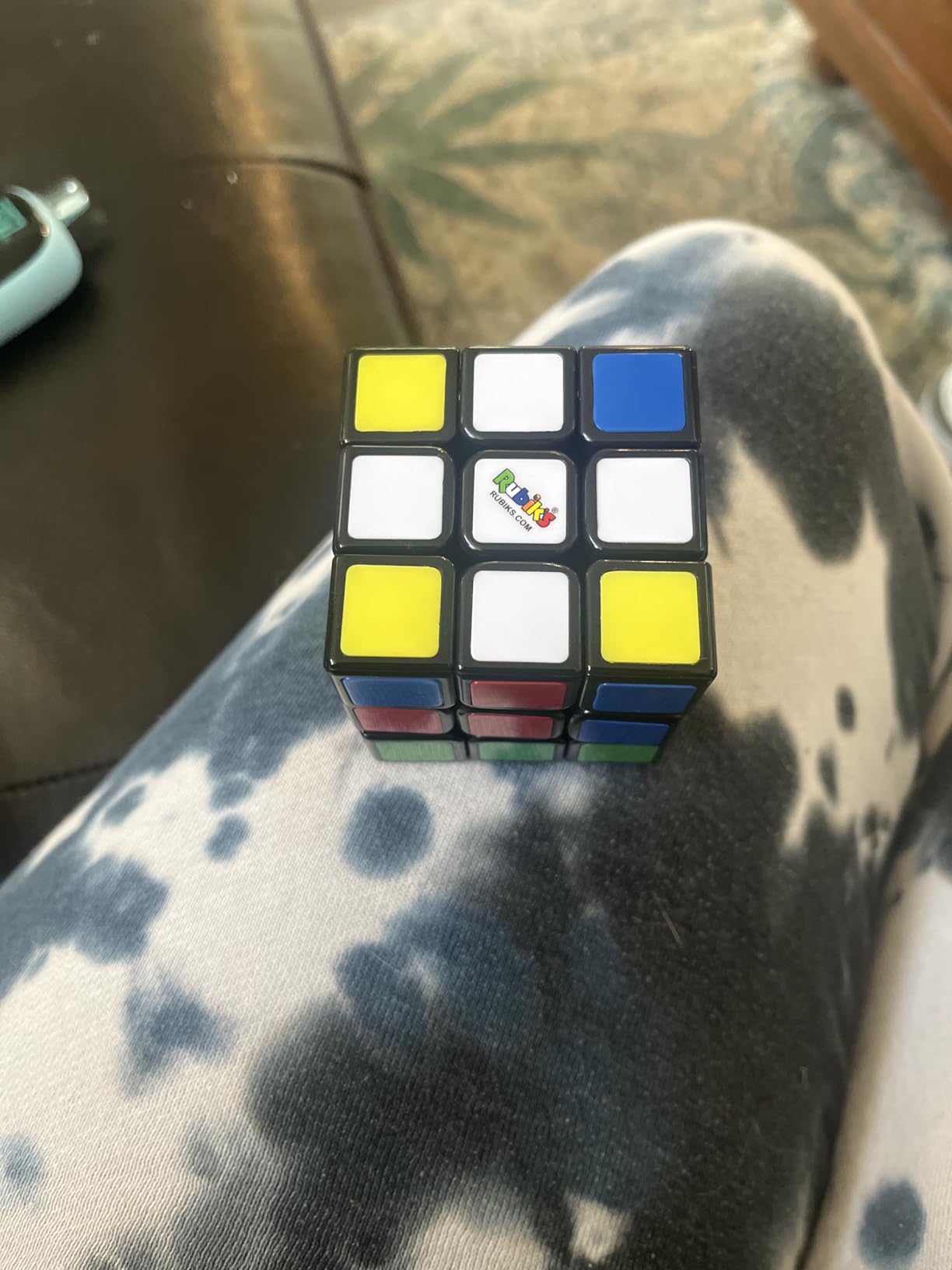 Rubik's Cube The Original 3x3 Puzzle Cube & Brain Teaser Fidget Toy customer photo 2