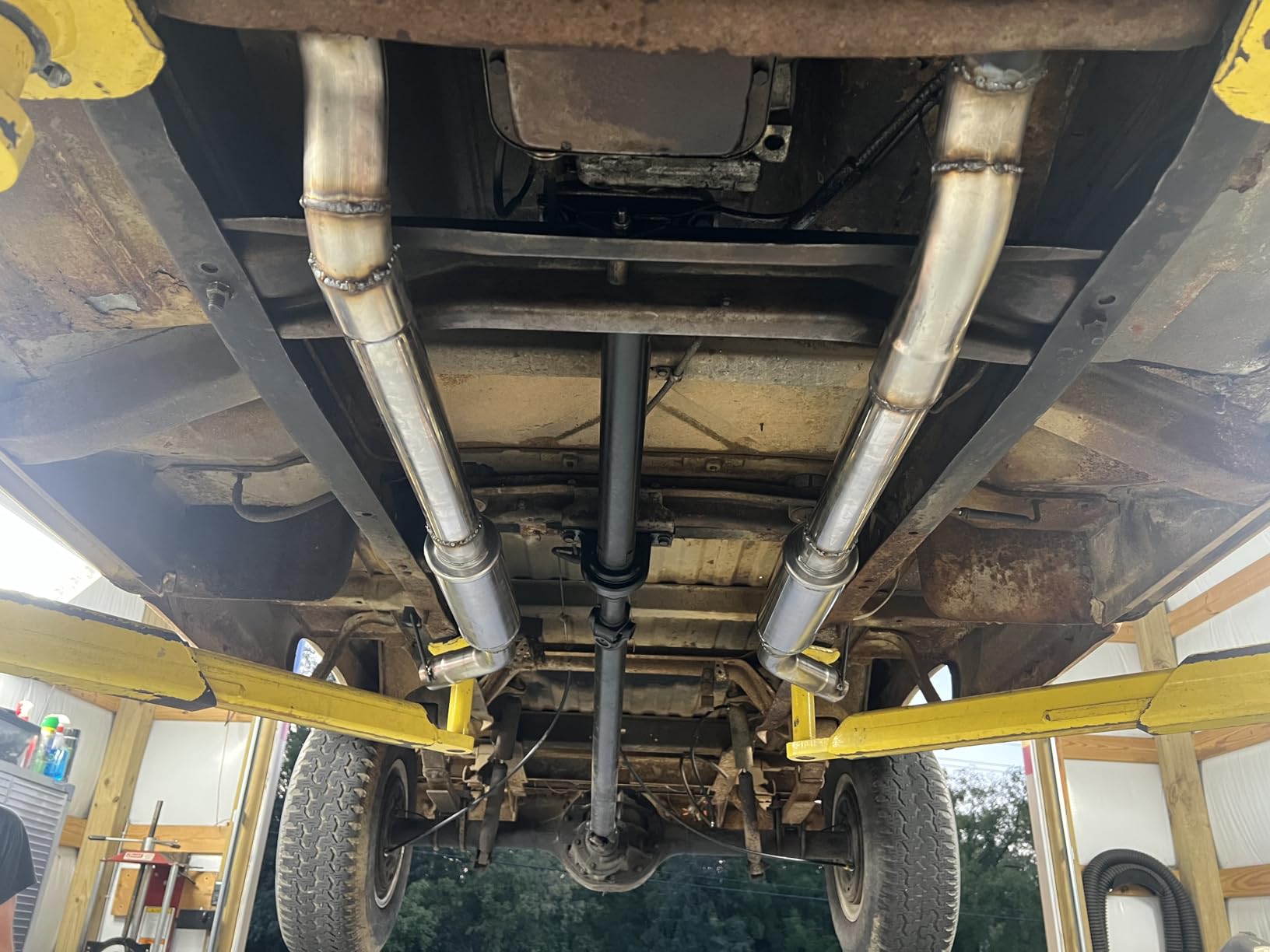 2.5 Inch T304 Stainless Steel Exhaust Pipe Kit, 2.5'' OD, 16PCS customer photo 1