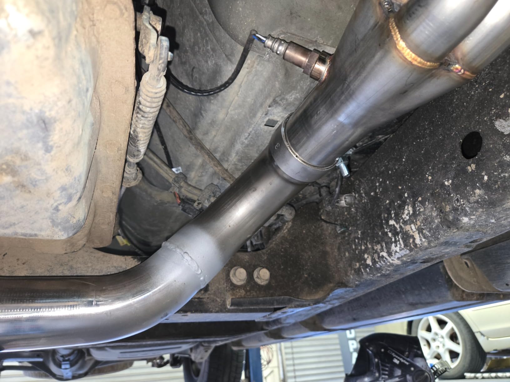 2.5 Inch T304 Stainless Steel Exhaust Pipe Kit, 2.5'' OD, 16PCS customer photo 2