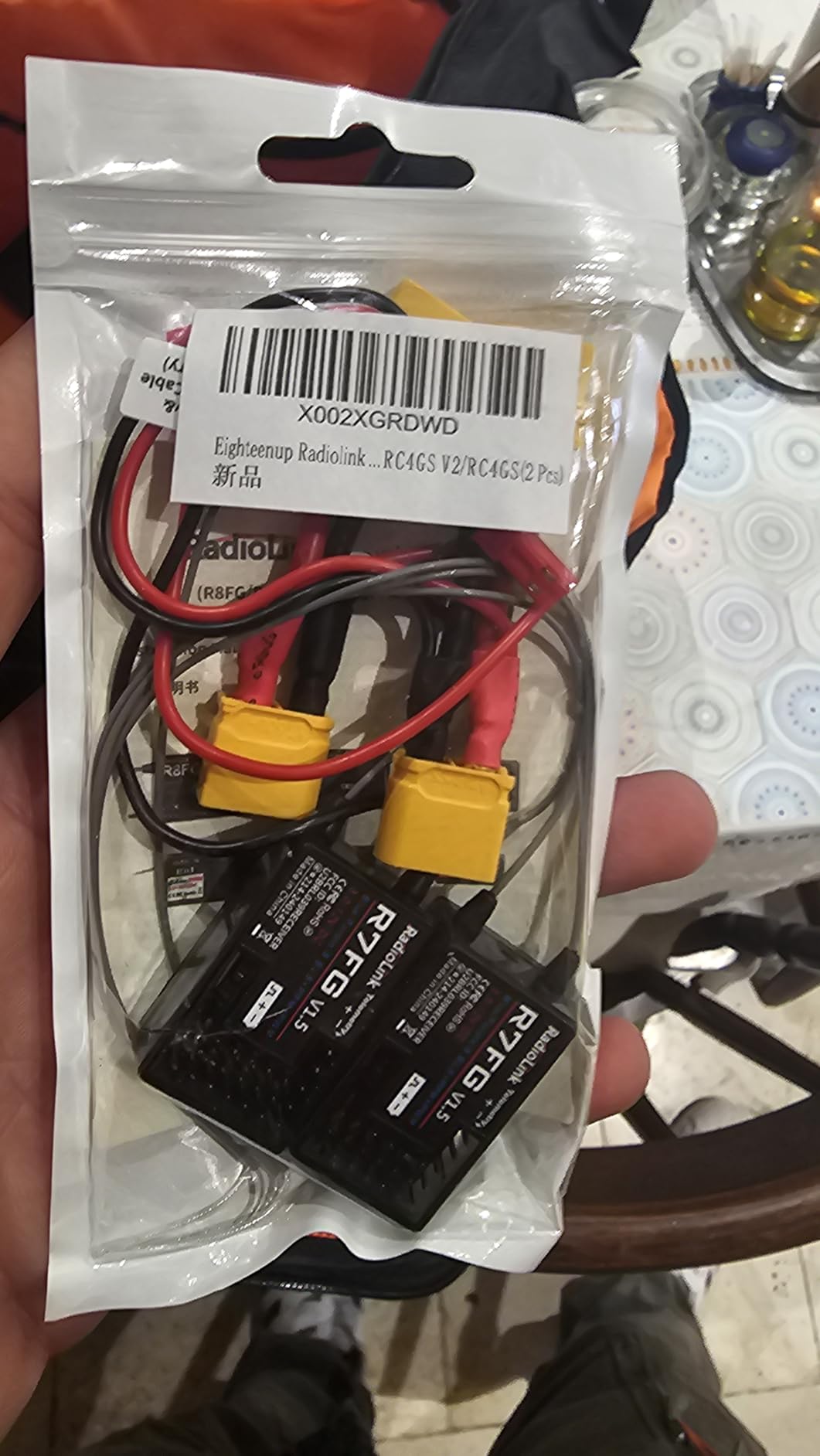 Radiolink R7FG 7 Channel Gyro Receiver 2.4GHz Integrated Telemetry Long Range Control for RC Car Boat Compatible Radiolink Transmitter RC6GS V3/RC6GS V2/RC6GS/RC4GS V3/RC4GS V2/RC4GS(2 Pcs) customer photo 1