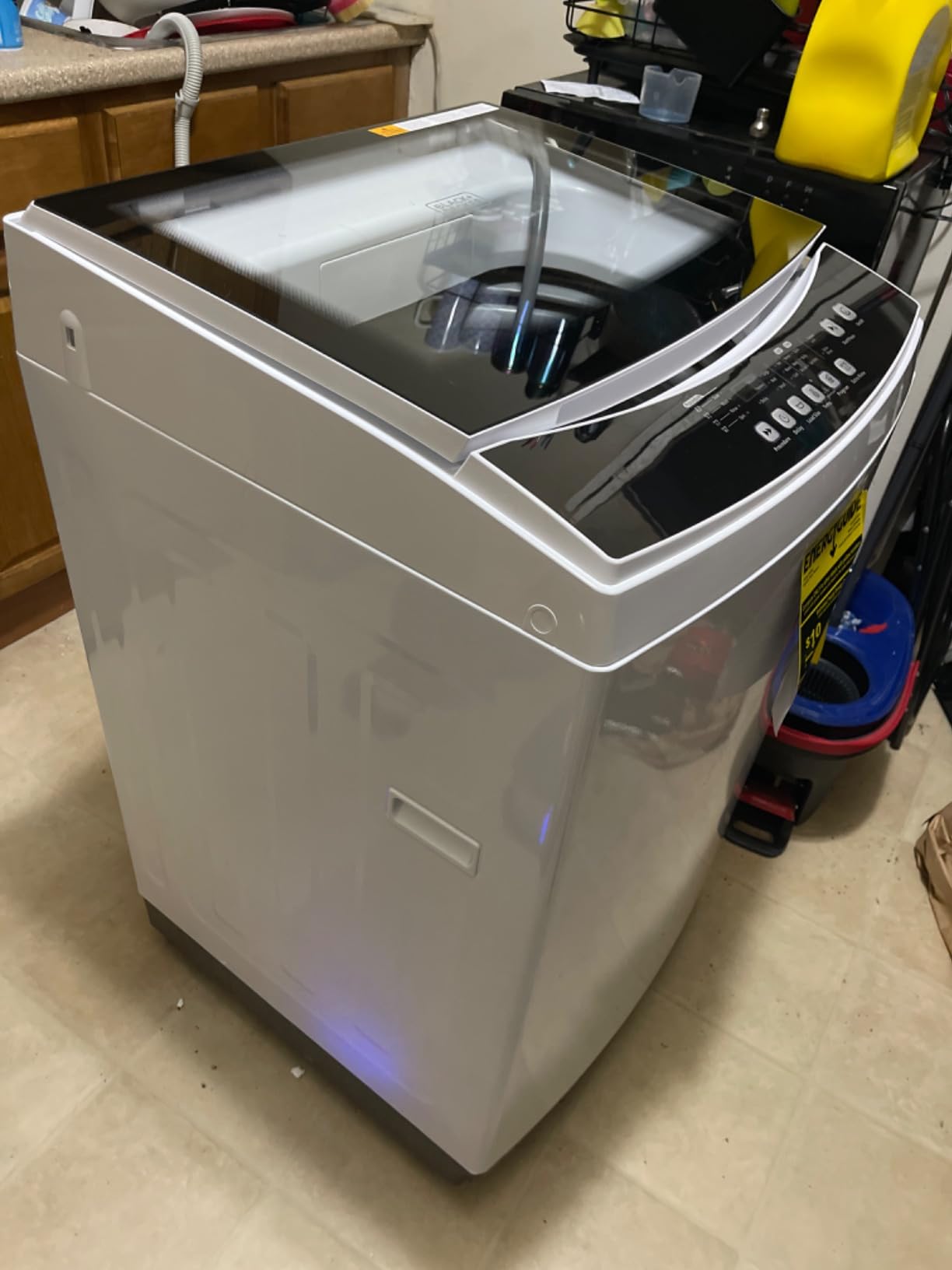 BLACK+DECKER 3.0 Cu. Ft. Portable Washer, 26.5 lb. Capacity, BPW30MW, White customer photo 1