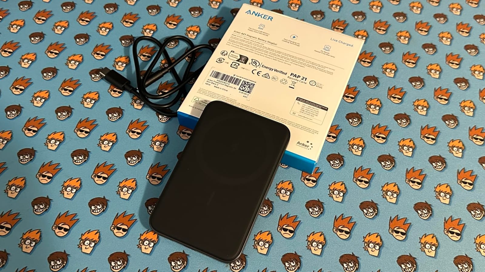 Anker 621 MagGo Power Bank, 5,000mAh Magnetic Portable Charger | Travel Essential Battery Pack with USB-C Cable, Compatible with iPhone 16 / 15 / 14 / 13 / 12 Series customer photo 2