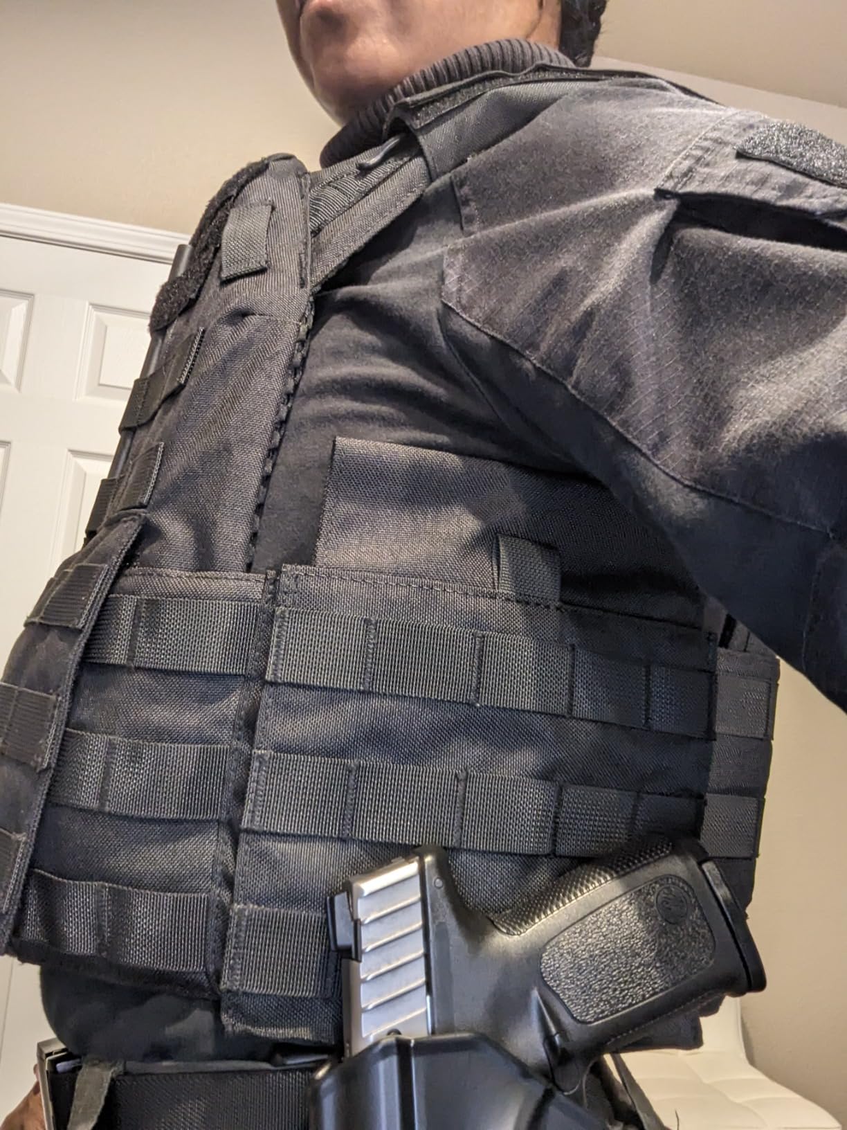 GFIRE Tactical Vest, Quick Release Lightweight Breathable Vest for Training customer photo 2